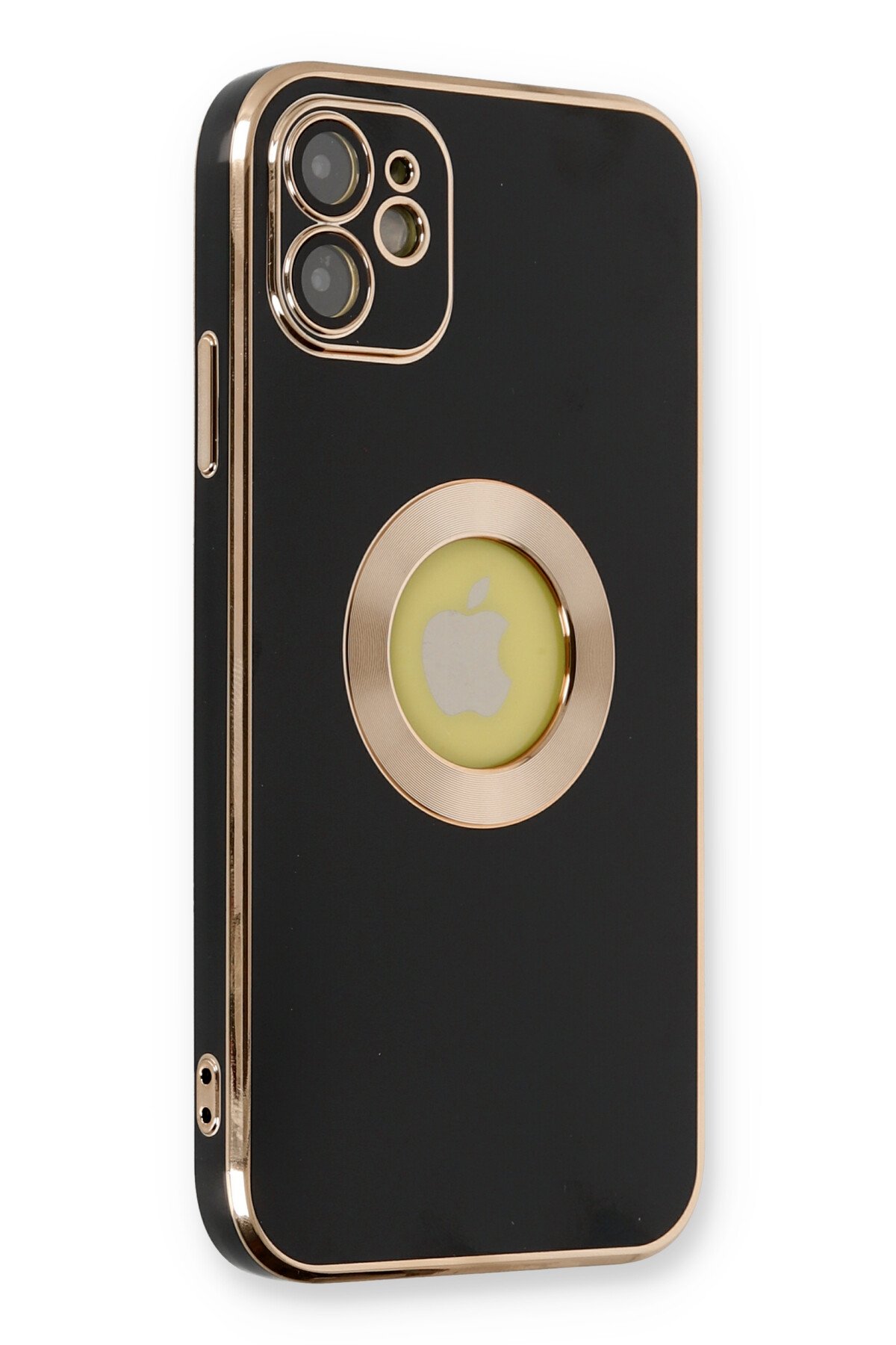 Newface iPhone 12 Kılıf Platin Kamera Koruma Silikon - Lacivert