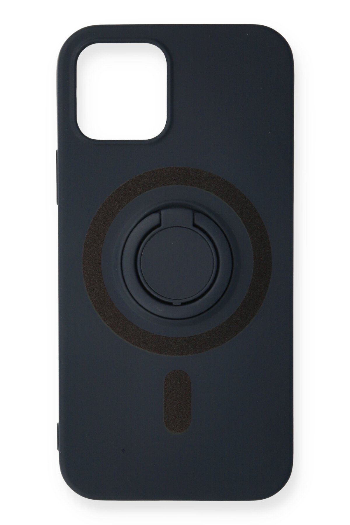 Newface iPhone 12 Kılıf Apollo Magneticsafe Desenli Kapak - Apollo Siyah - 3