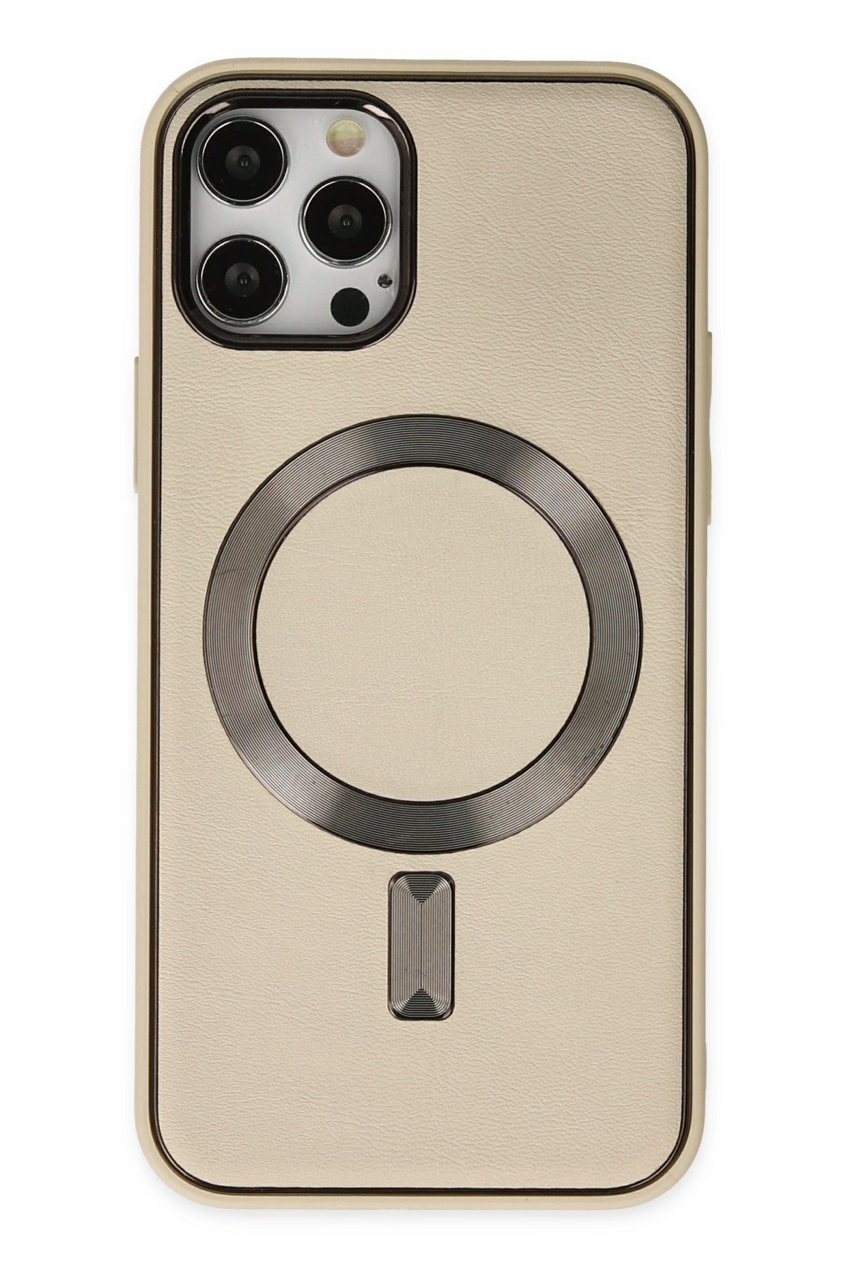 Newface iPhone 12 Pro Kılıf Apollo Magneticsafe Desenli Kapak - Apollo Mor - 3