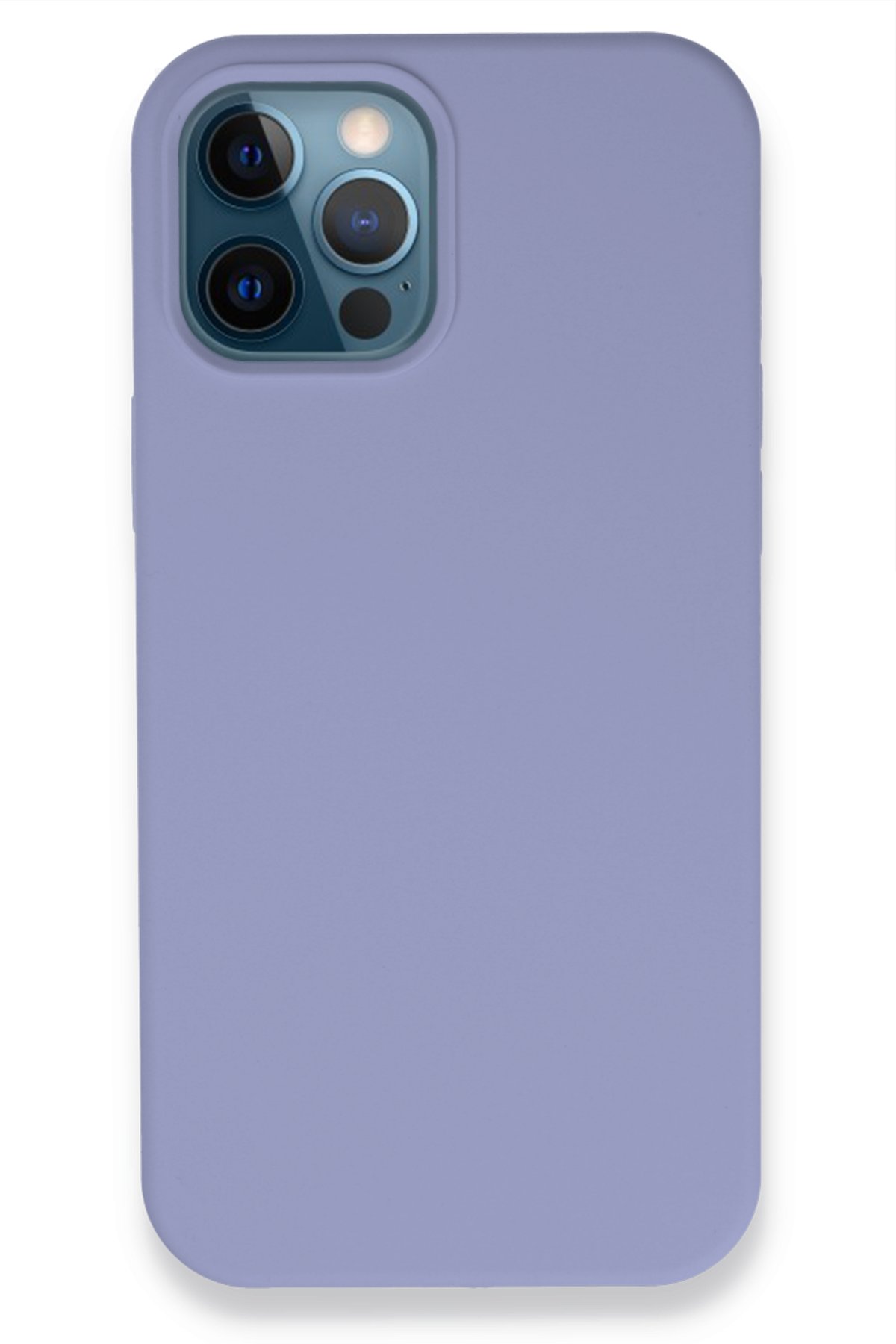Newface iPhone 12 Pro Max Kılıf Element Silikon - Kırmızı
