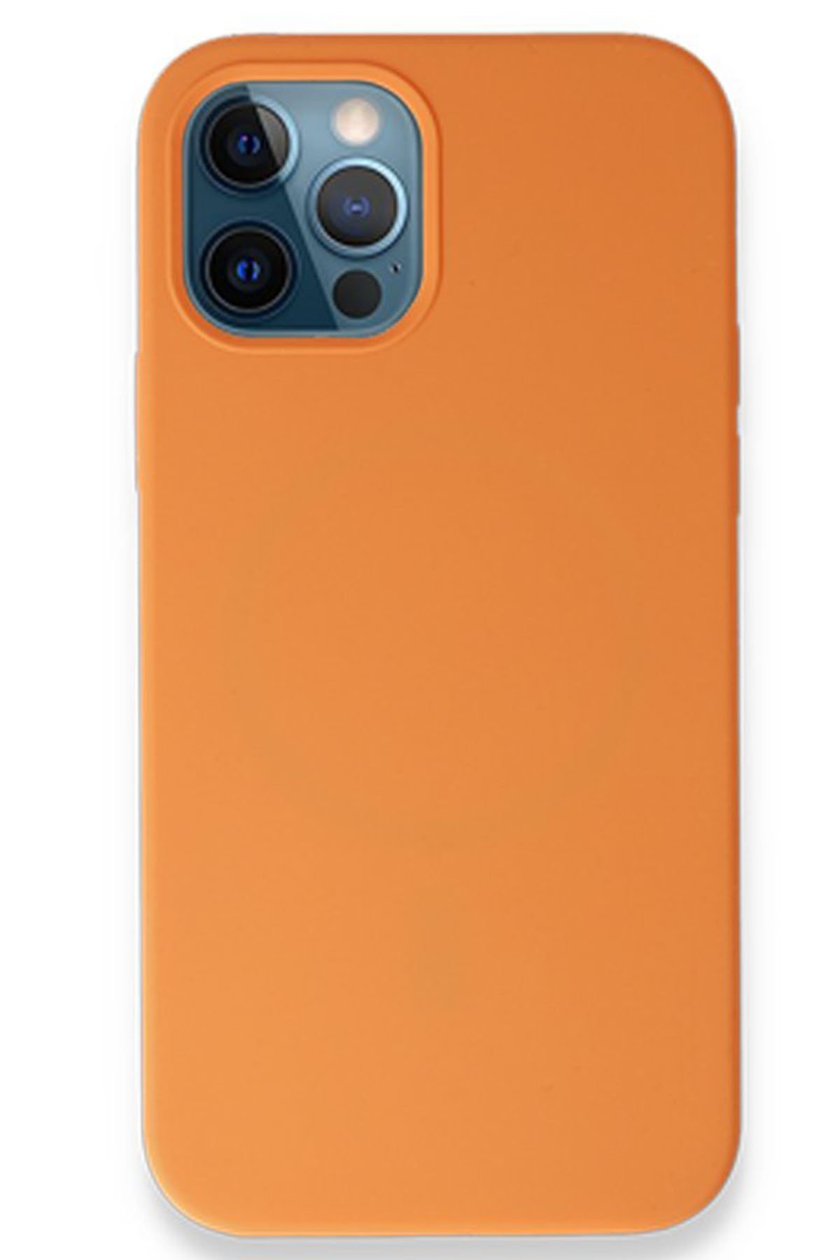 Newface iPhone 12 Pro Kılıf Jack Magneticsafe Lens Silikon - Rose Gold