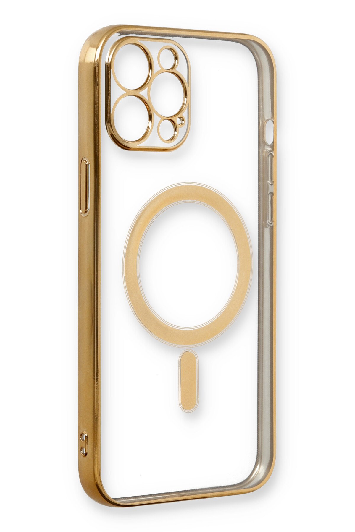 Newface iPhone 12 Pro Kılıf Glass Kapak - Koyu Yeşil