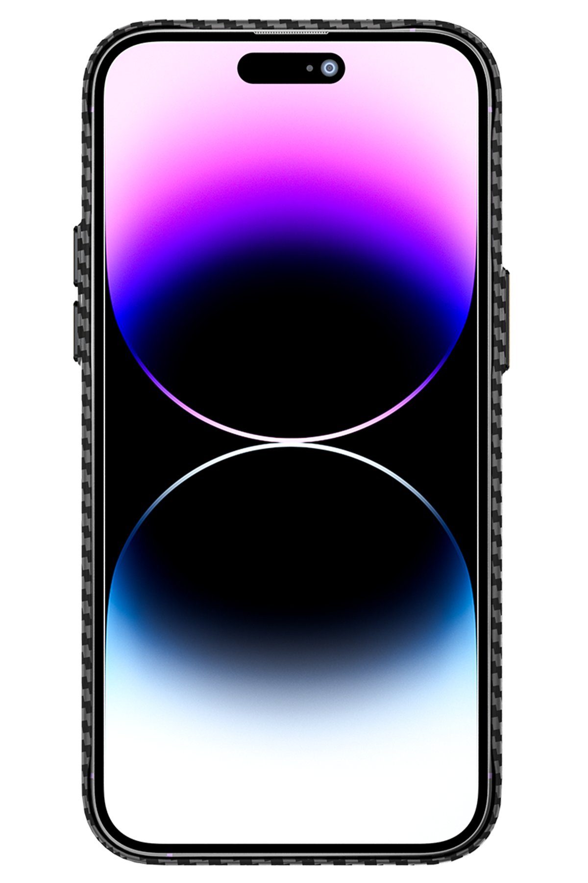 Newface iPhone 12 Pro Kılıf Moda Simli Kapak - Mavi