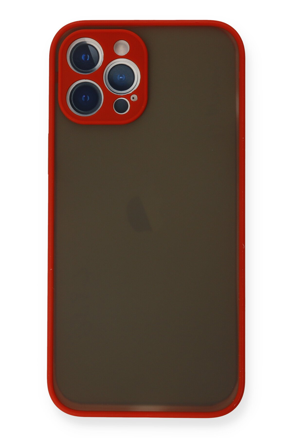 Newface iPhone 12 Pro Kılıf Ebruli Lansman Silikon - Mavi-Gri