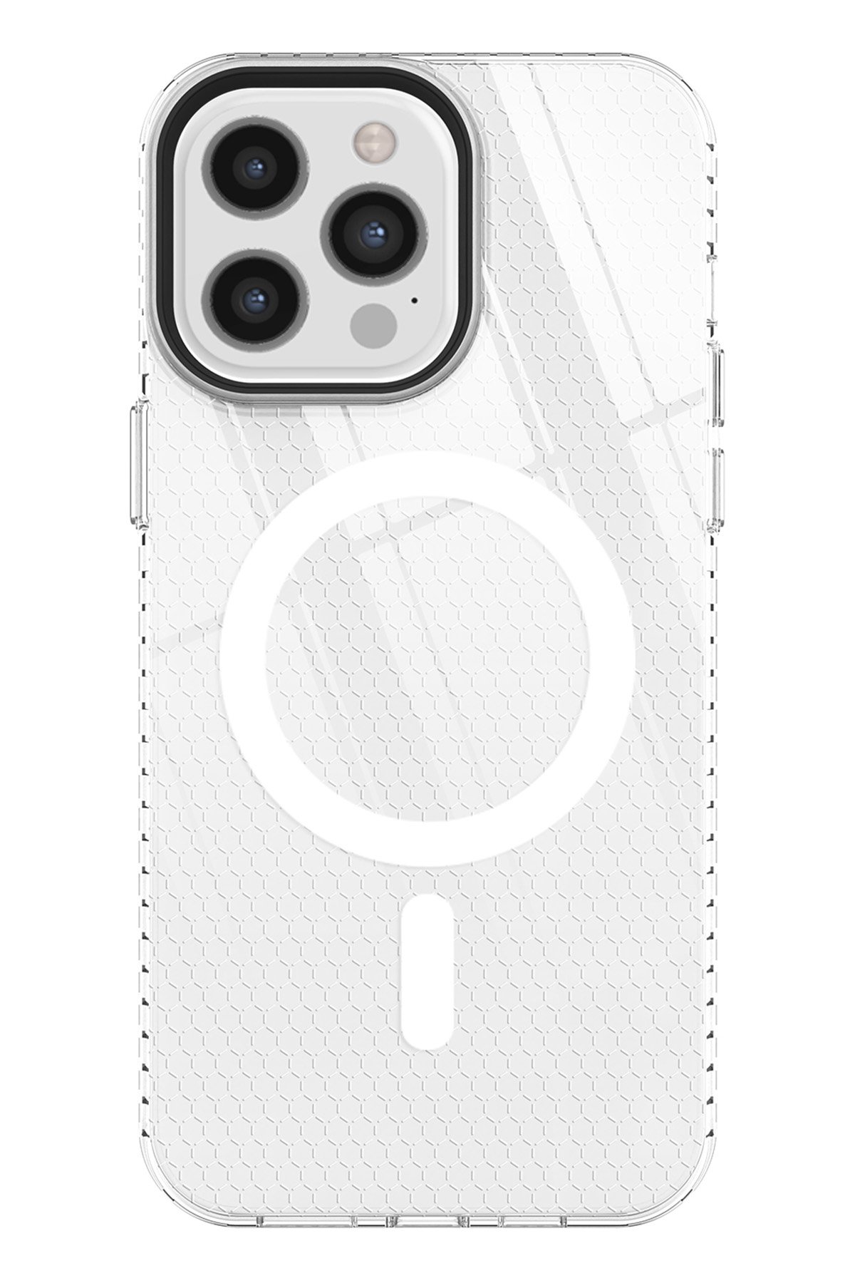 Newface iPhone 12 Pro Max Kılıf Platin Silikon - Mavi