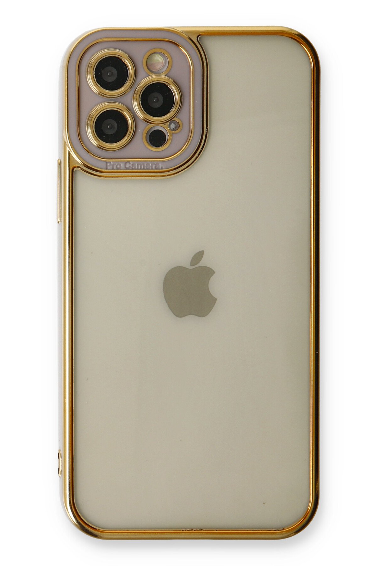 Newface iPhone 12 Pro Max Kılıf Razer Lensli Silikon - Yeşil