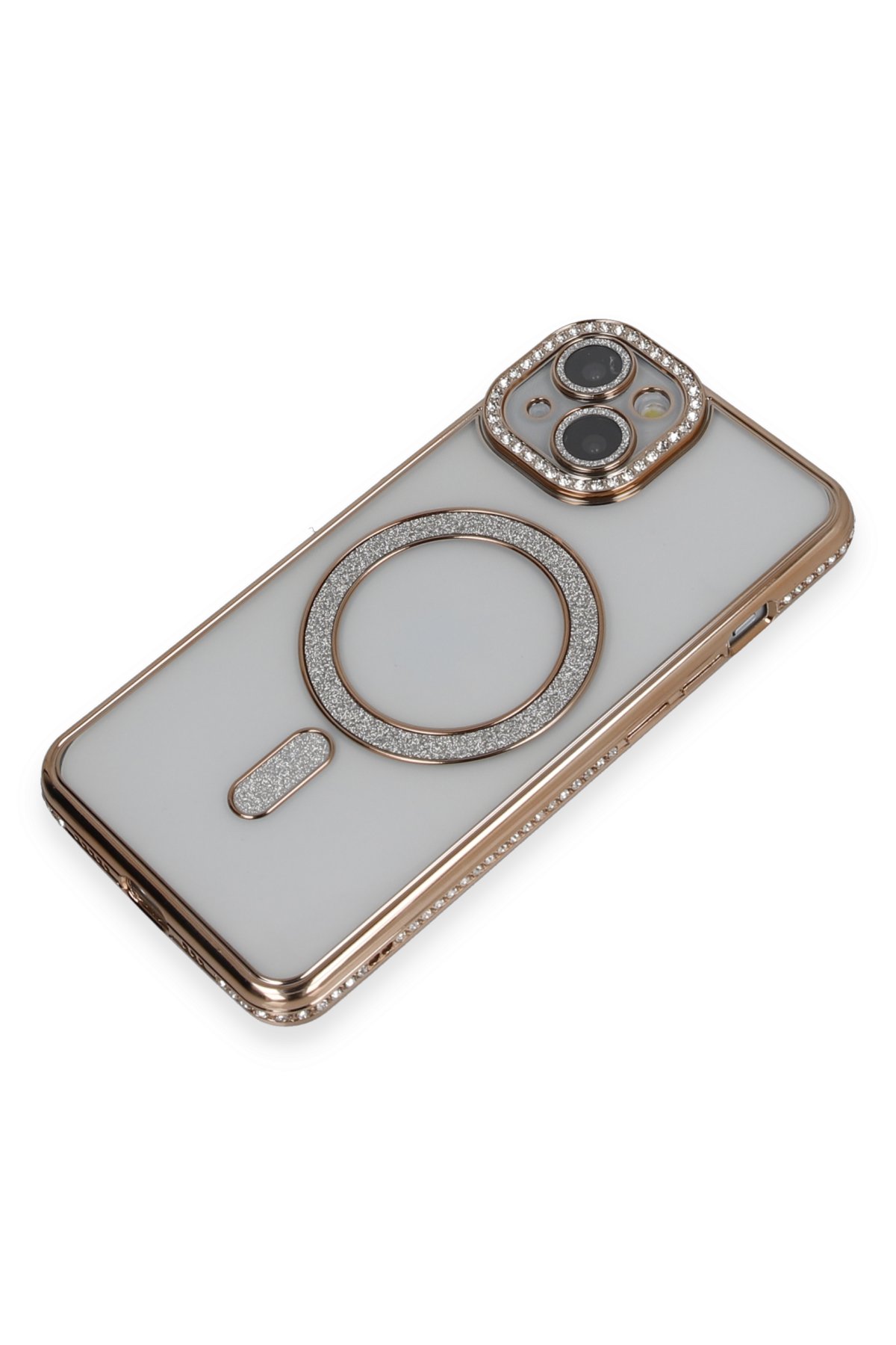 Newface iPhone 13 Valdez Metal Kamera Lens - Mavi