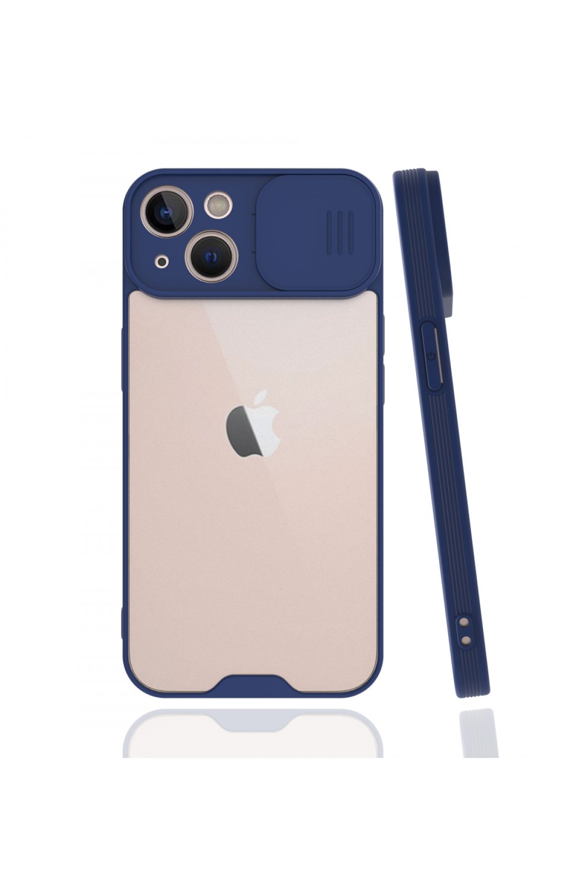 Newface iPhone 13 Kılıf Snake Kapak - Sierra Blue