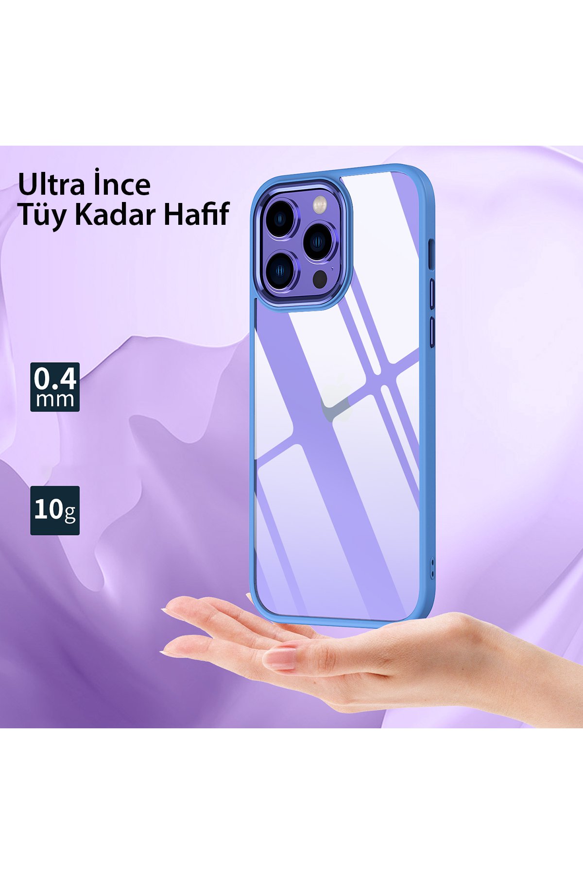 Newface iPhone 13 Kılıf Palm Buzlu Kamera Sürgülü Silikon - Yeşil