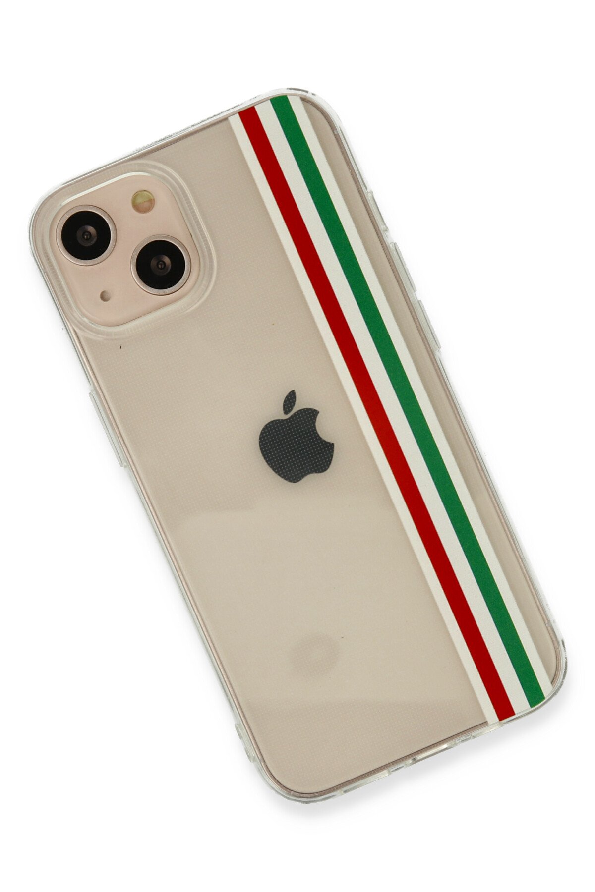 Newface iPhone 13 Kılıf Palm Buzlu Kamera Sürgülü Silikon - Siyah