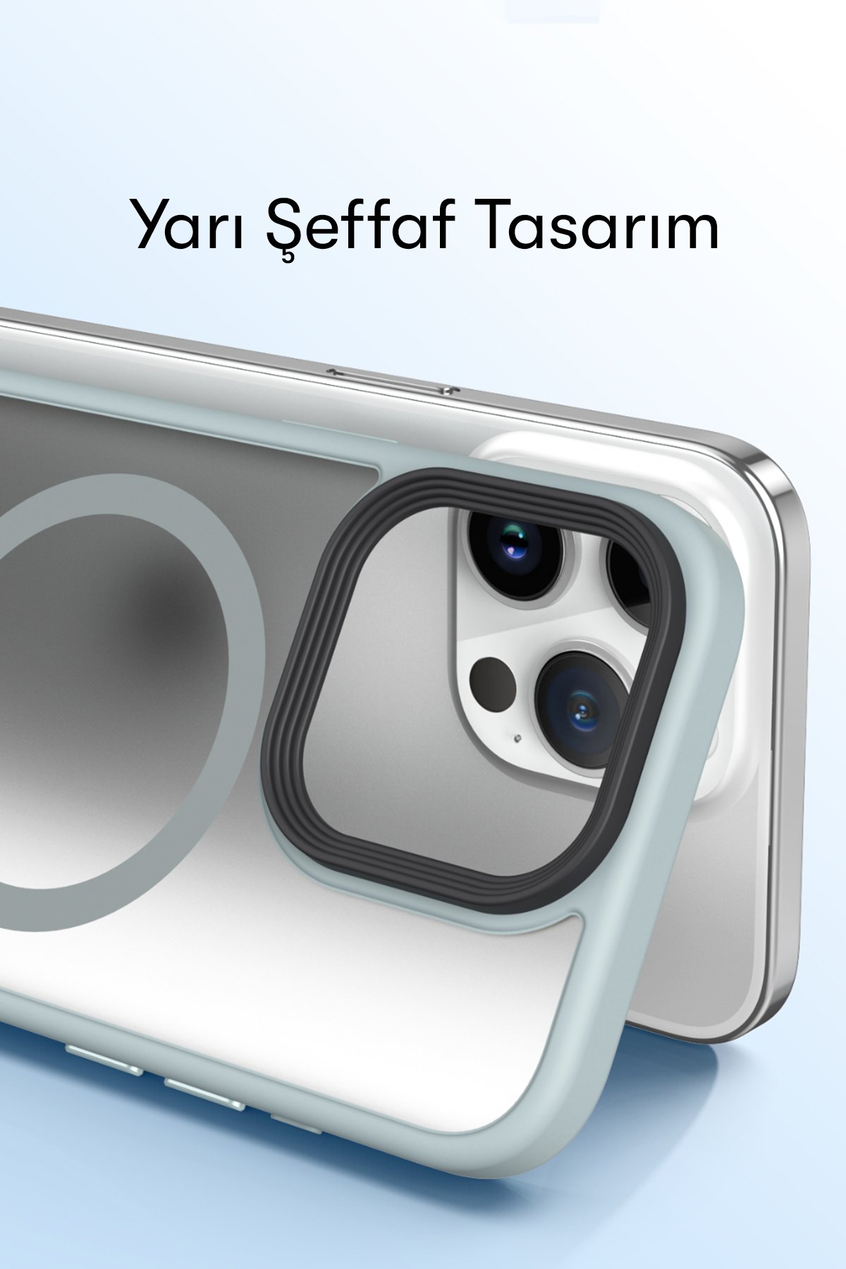 Newface iPhone 13 Pers Alüminyum Kamera Lens - Kırmızı