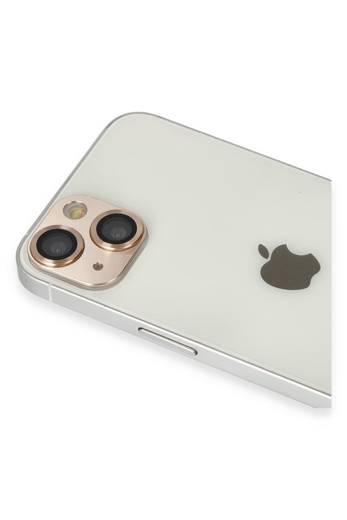 Newface iPhone 13 Mini Shine Kamera Lens Koruma Cam - Gold