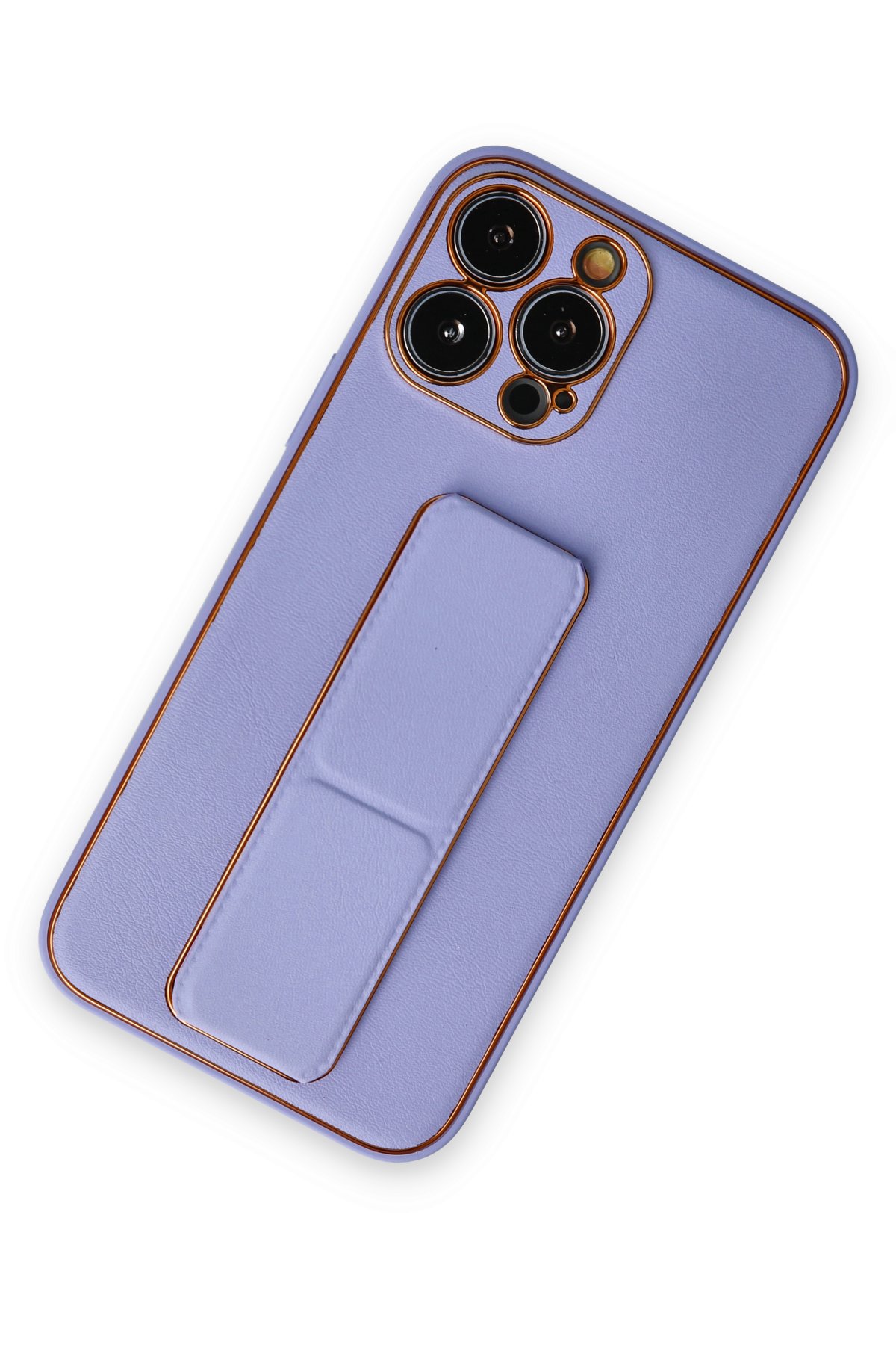 Newface iPhone 13 Pro Kılıf Moda Simli Kapak - Mavi