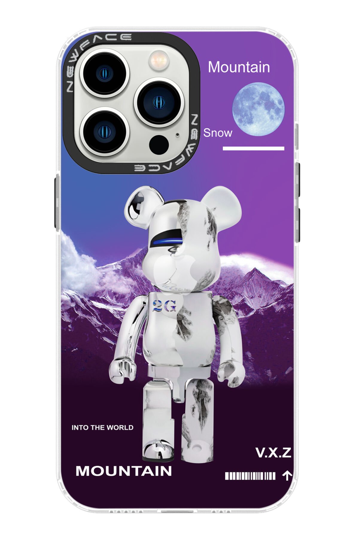 Newface iPhone 13 Pro Kılıf Jack Magneticsafe Lens Silikon - Mürdüm