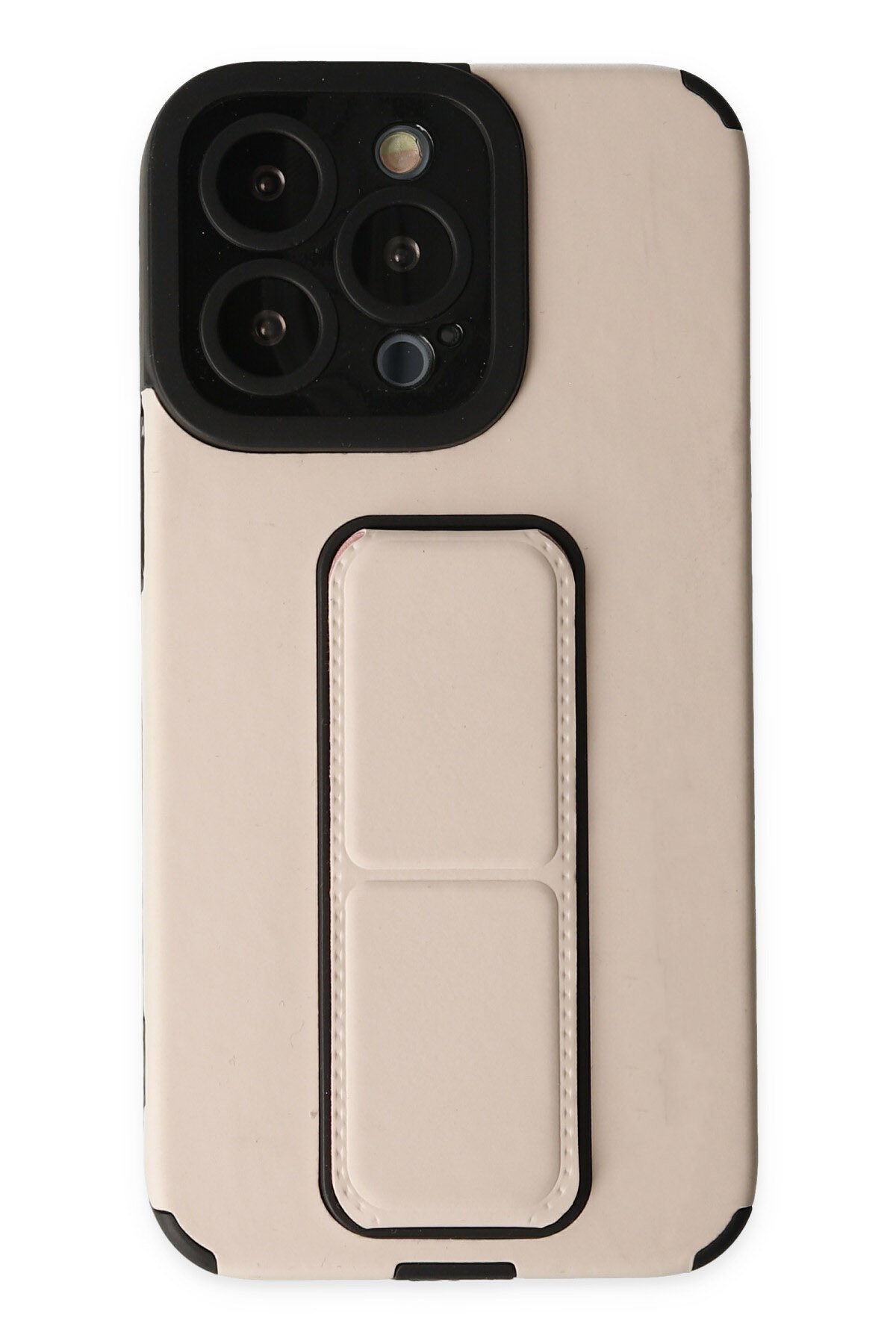 Newface iPhone 13 Pro Kılıf Dolpin Kapaklı - Kahverengi