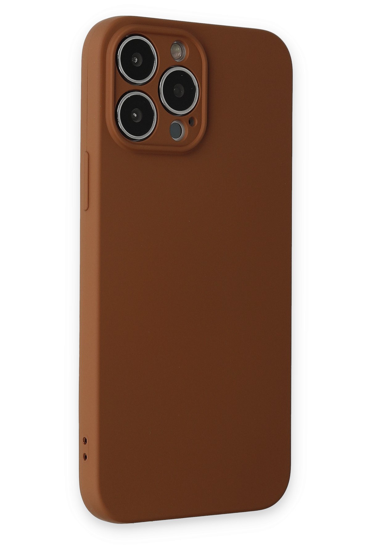 Newface iPhone 13 Pro Kılıf Karbon PP Silikon - Mavi