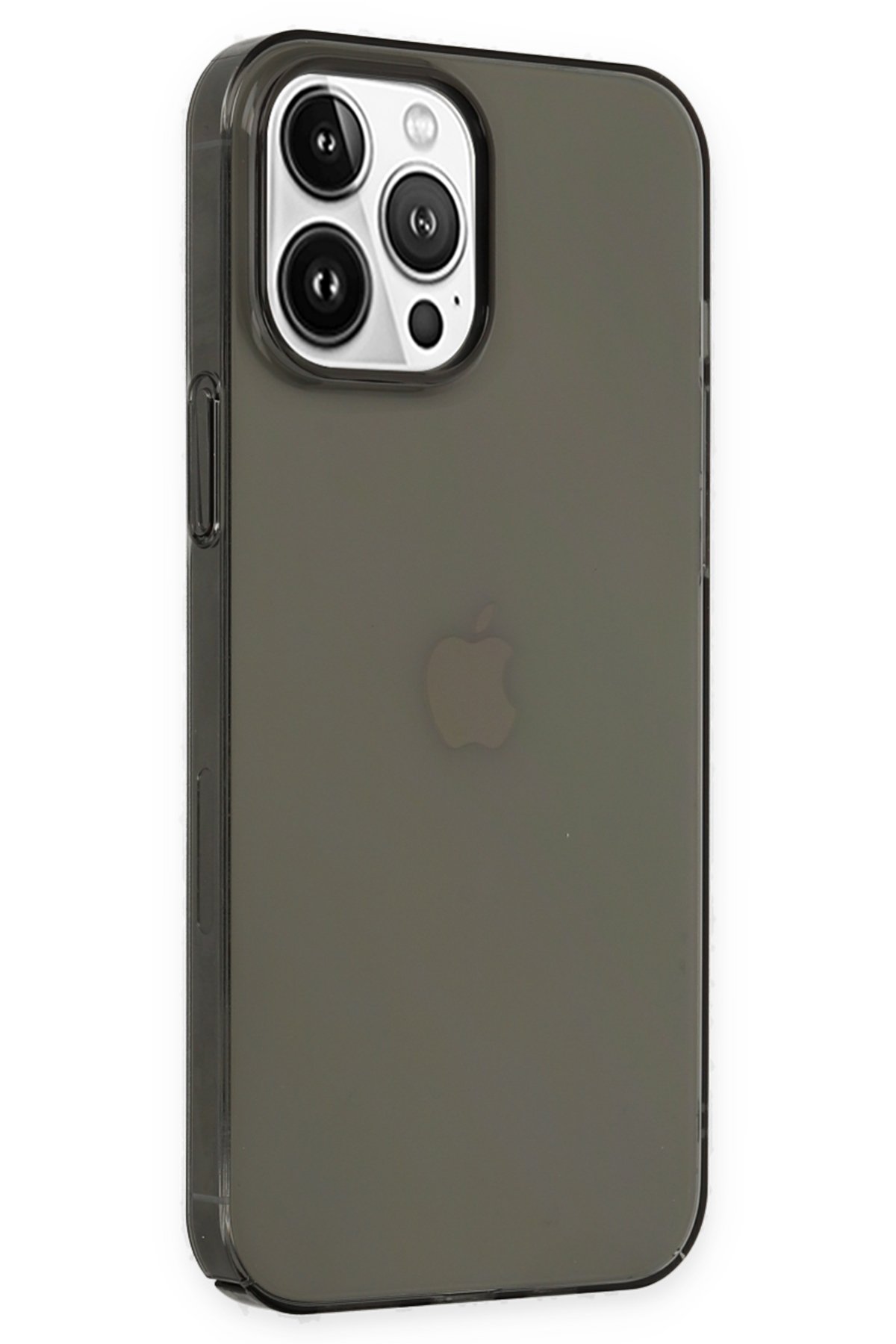 Newface iPhone 13 Pro Kılıf Mekanik Bumper Kapak - Siyah