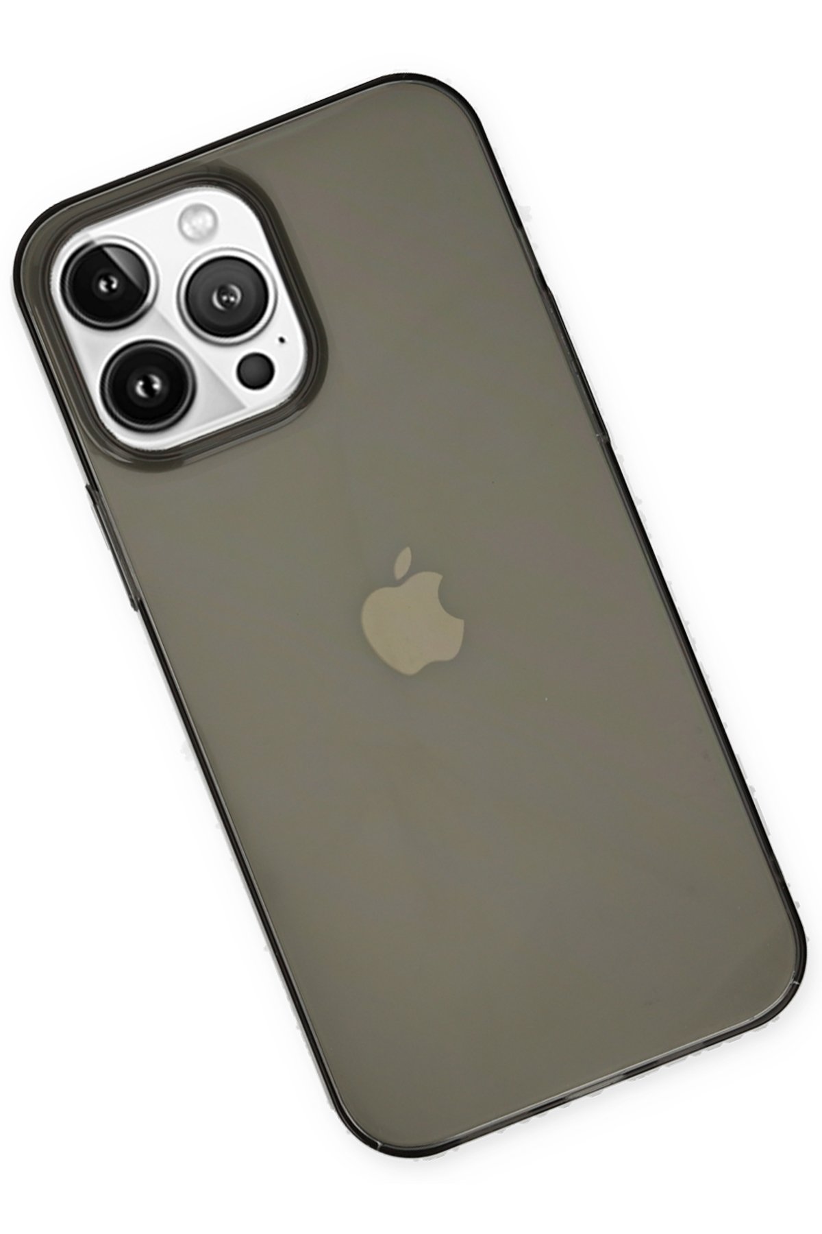 Newface iPhone 13 Pro Kılıf Mekanik Bumper Kapak - Siyah