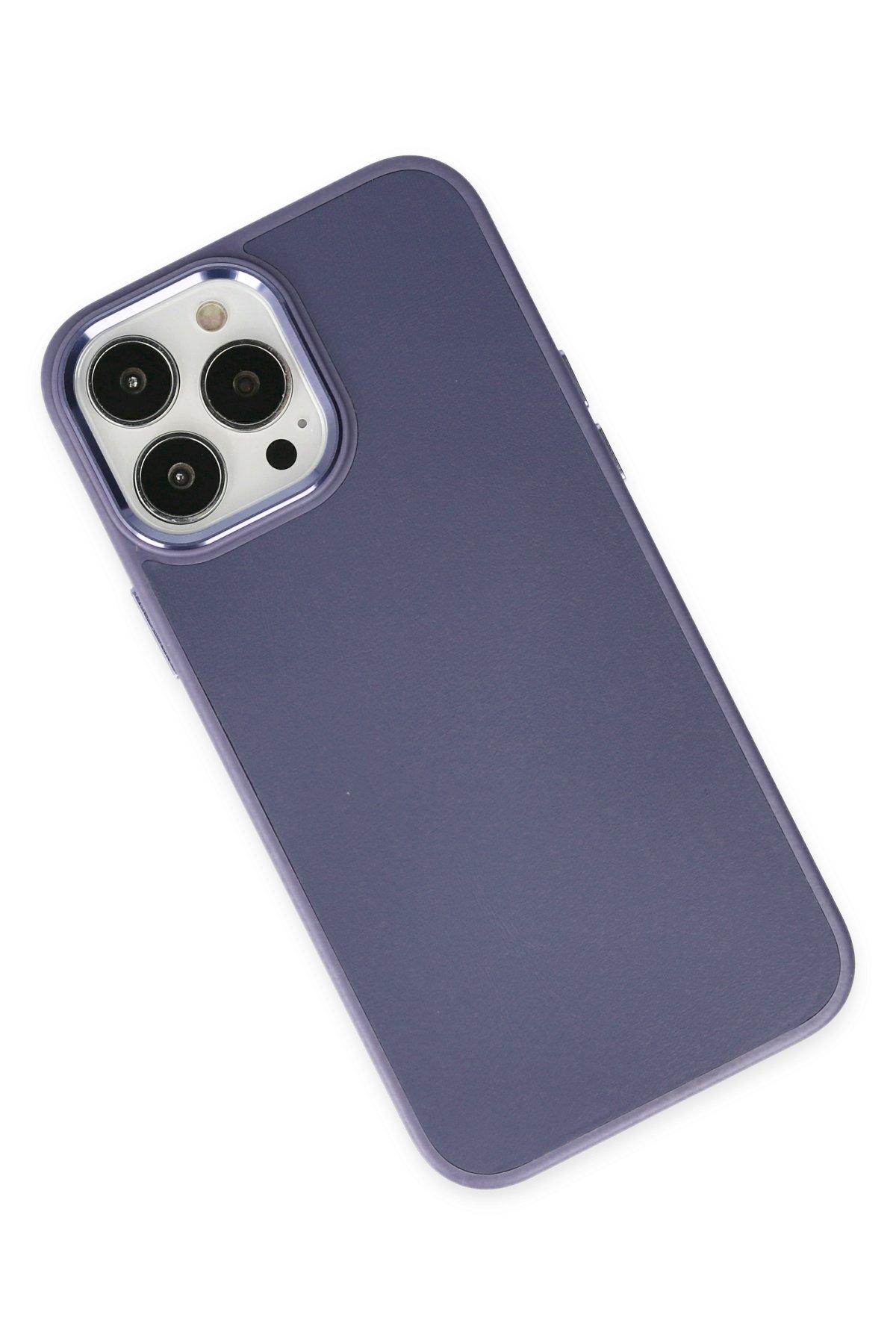 Newface iPhone 13 Pro Max Metal Kamera Lens Koruma Cam - Mor