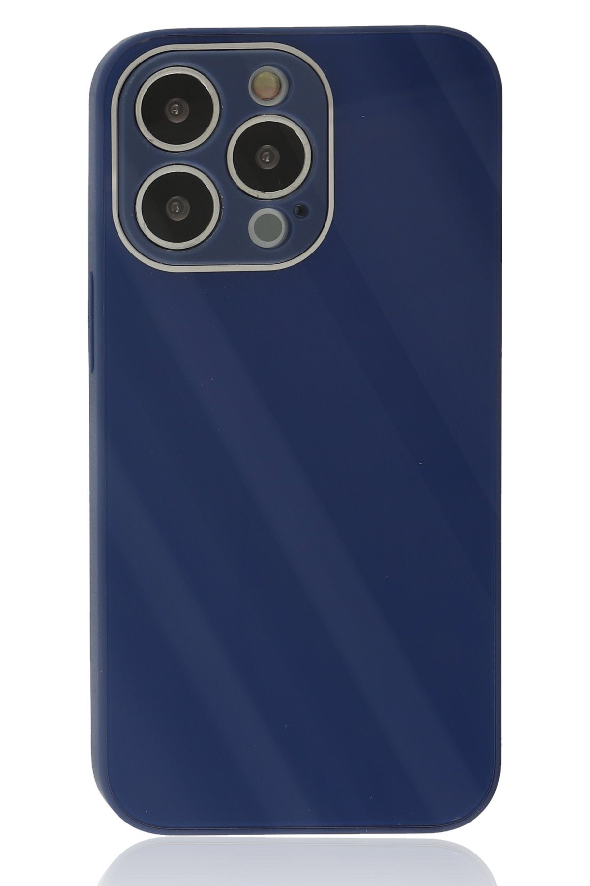 Newface iPhone 13 Pro Max Kılıf Nano içi Kadife Silikon - Gri