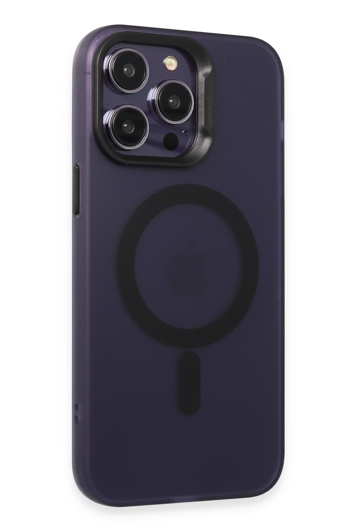 Joko iPhone 13 Pro Max Metal Bumper Magneticsafe Kapak - Yeşil