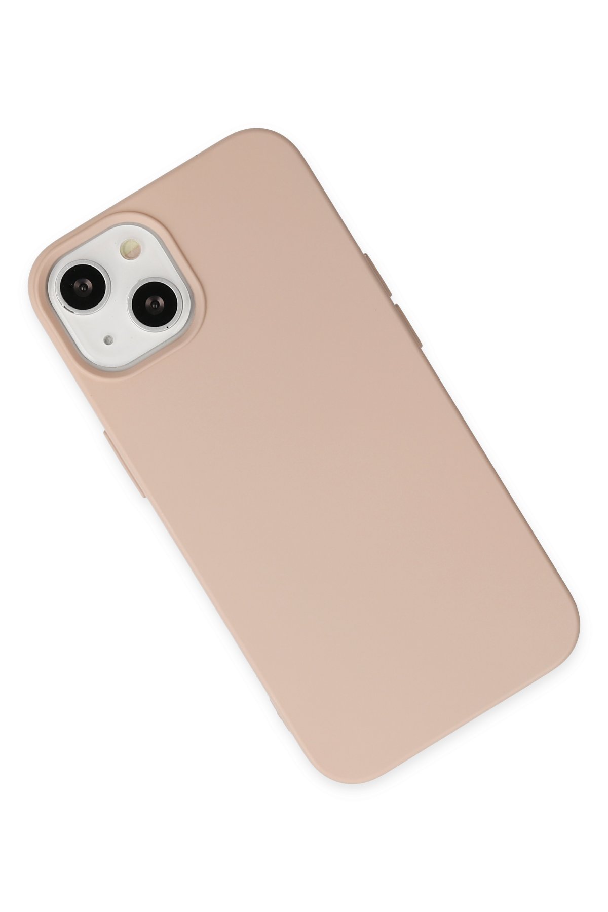 Newface iPhone 14 Kılıf Sofya Yüzüklü Silikon Kapak - Kırmızı
