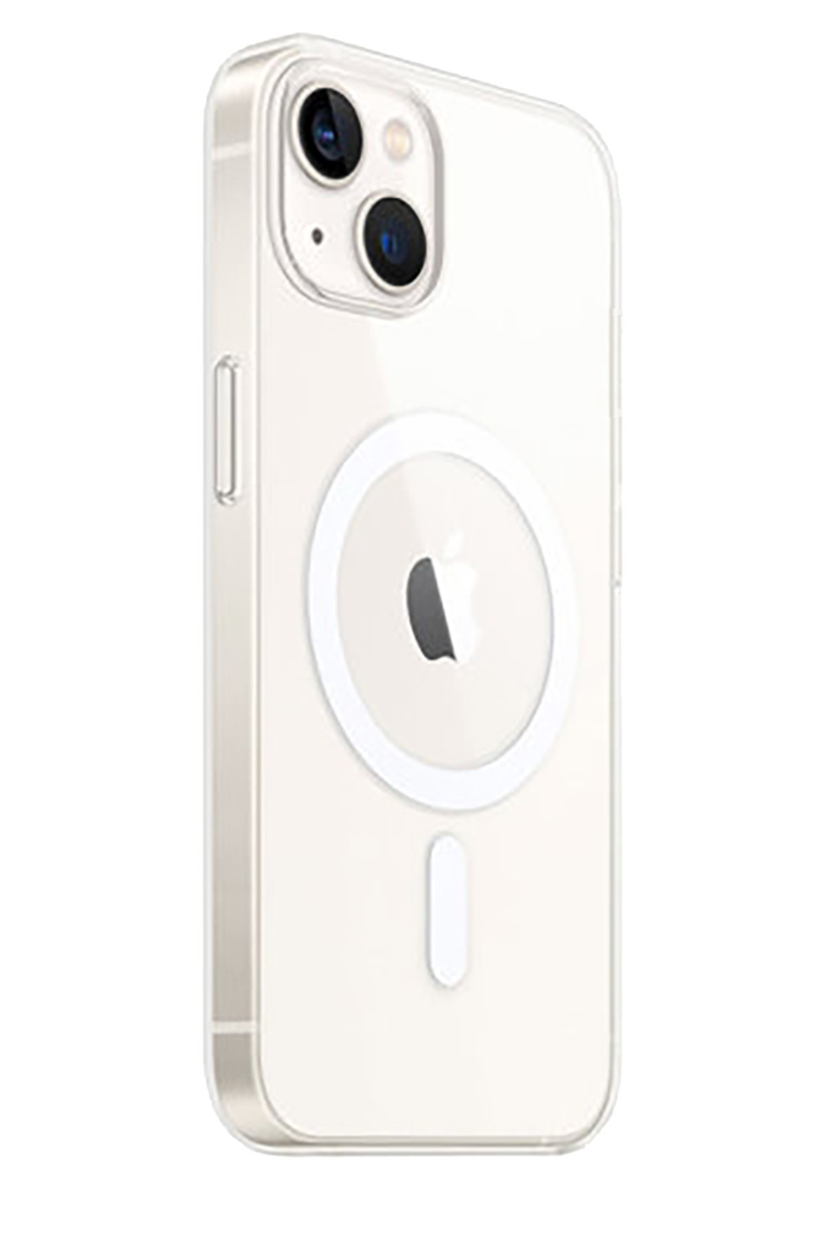 Newface iPhone 14 Kılıf Loop Deri Silikon - Kahverengi
