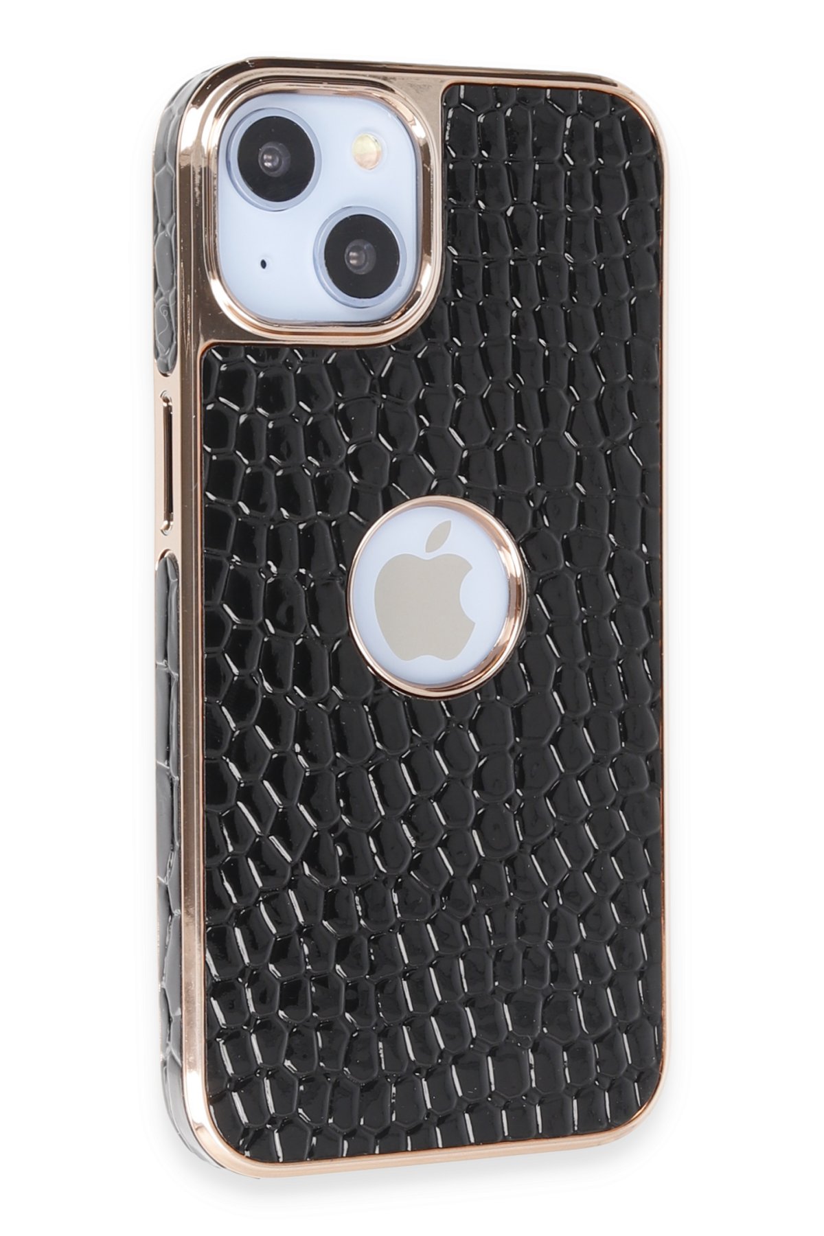 Newface iPhone 14 Kılıf Glass Kapak - Koyu Yeşil