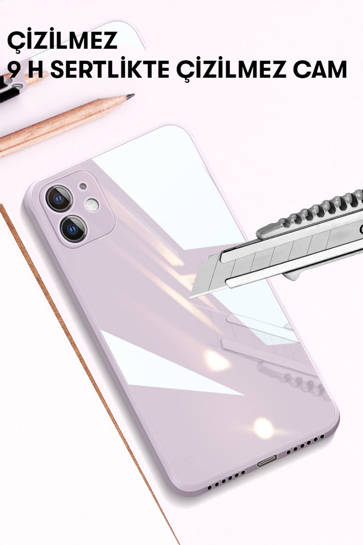 Newface iPhone 14 Plus Kılıf Coco Deri Silikon Kapak - Siyah