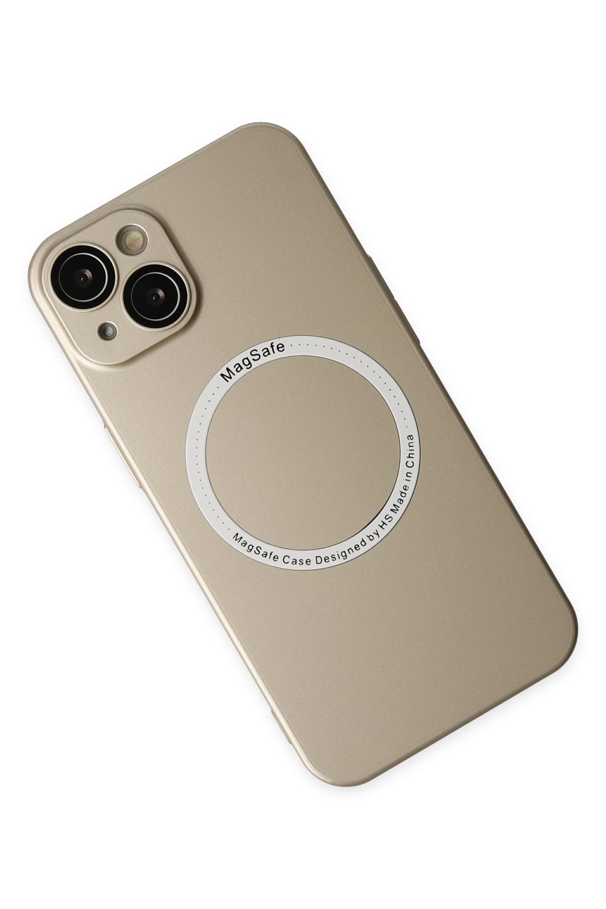 Newface iPhone 14 Plus Kılıf Moshi Lens Magneticsafe Silikon - Siyah