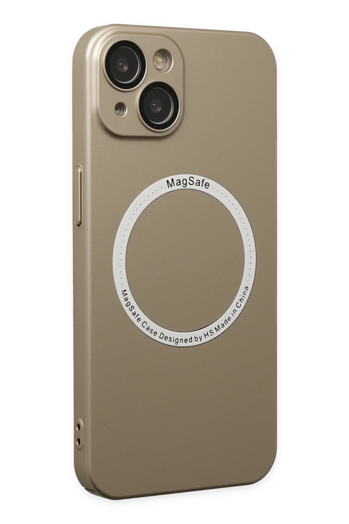 Newface iPhone 14 Plus Kılıf Moshi Lens Magneticsafe Silikon - Siyah