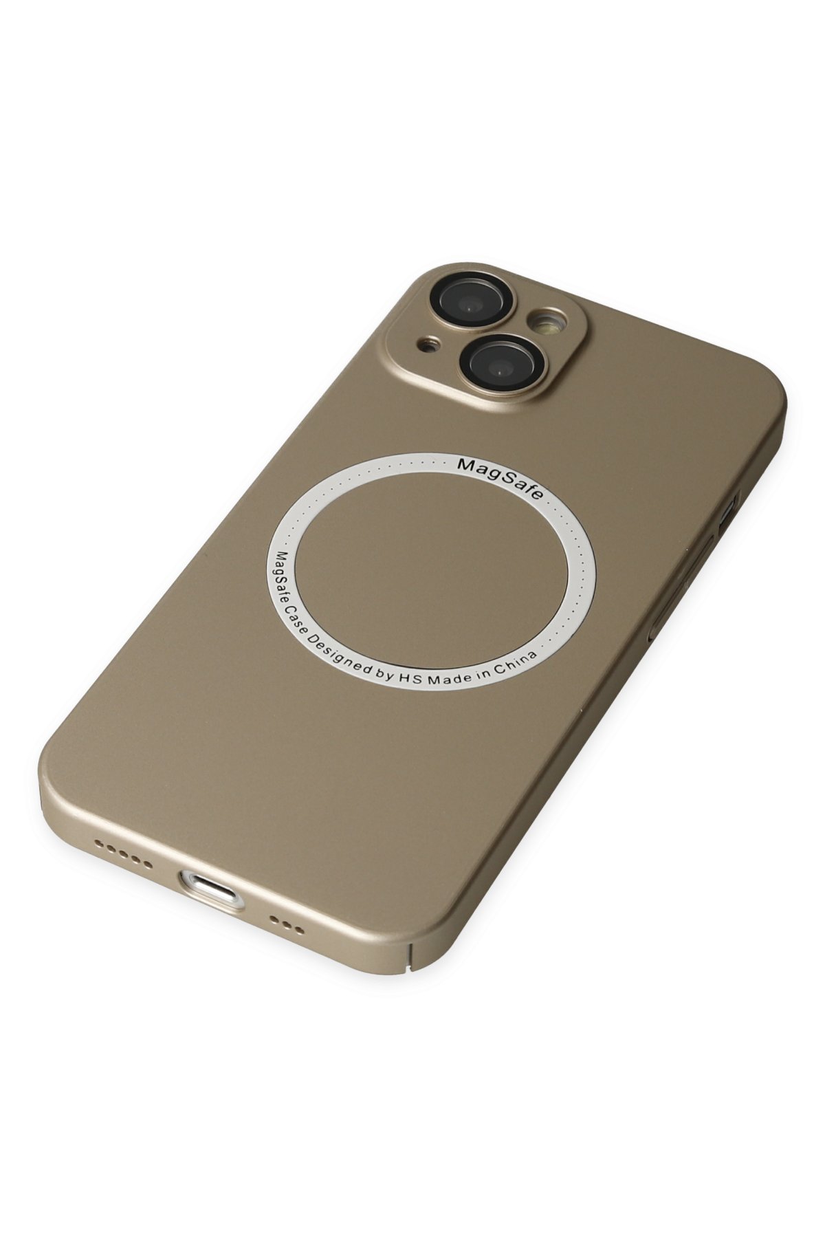 Newface iPhone 14 Plus Kılıf Moshi Lens Magneticsafe Silikon - Siyah