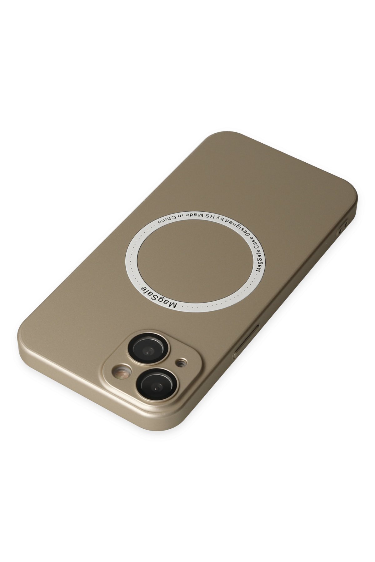 Newface iPhone 14 Plus Kılıf Moshi Lens Magneticsafe Silikon - Siyah