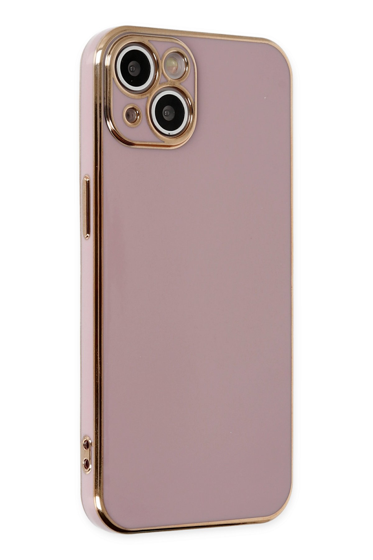 Newface iPhone 14 Plus Kılıf Coco Deri Silikon Kapak - Kırmızı