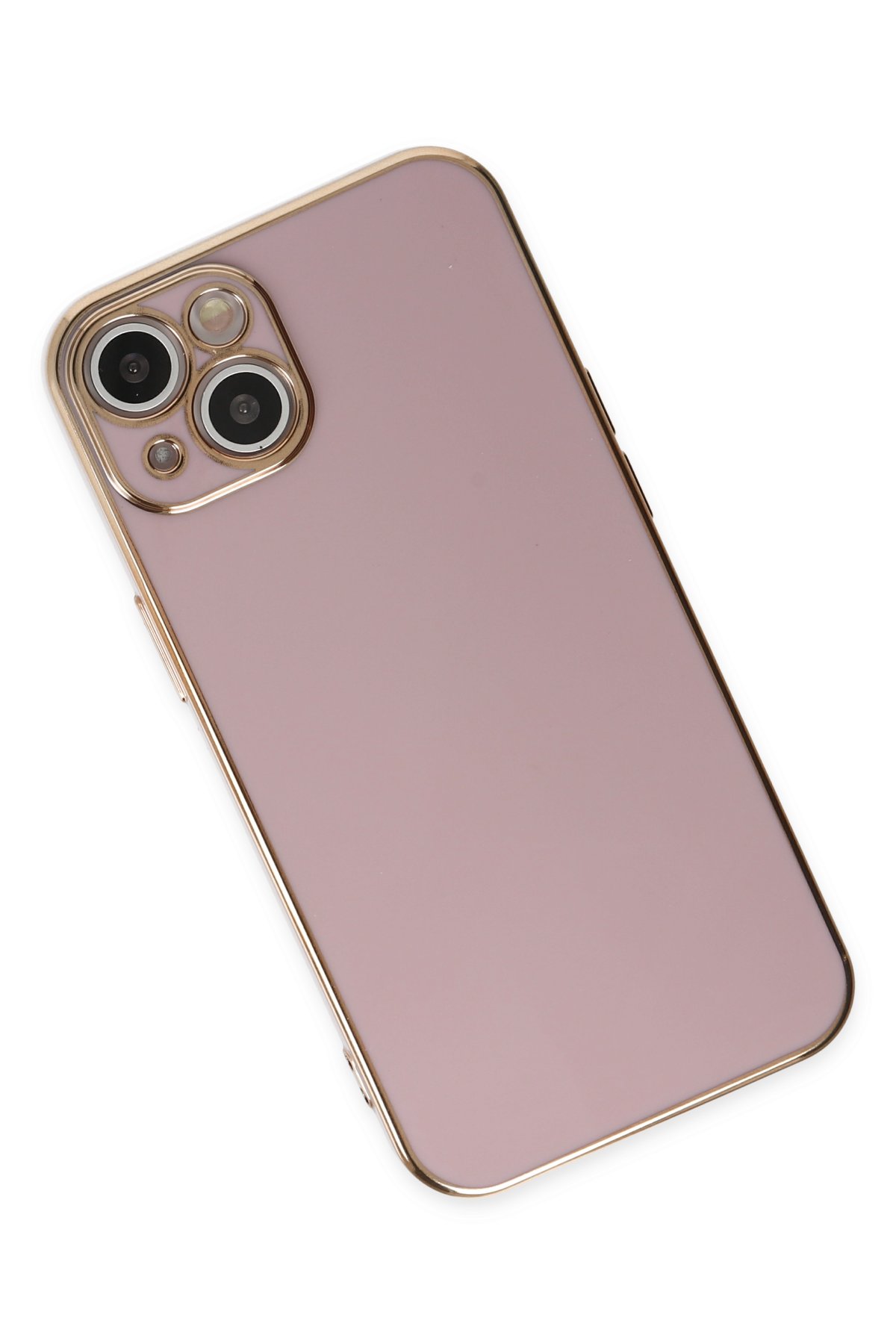Newface iPhone 14 Plus Kılıf Coco Deri Silikon Kapak - Kırmızı