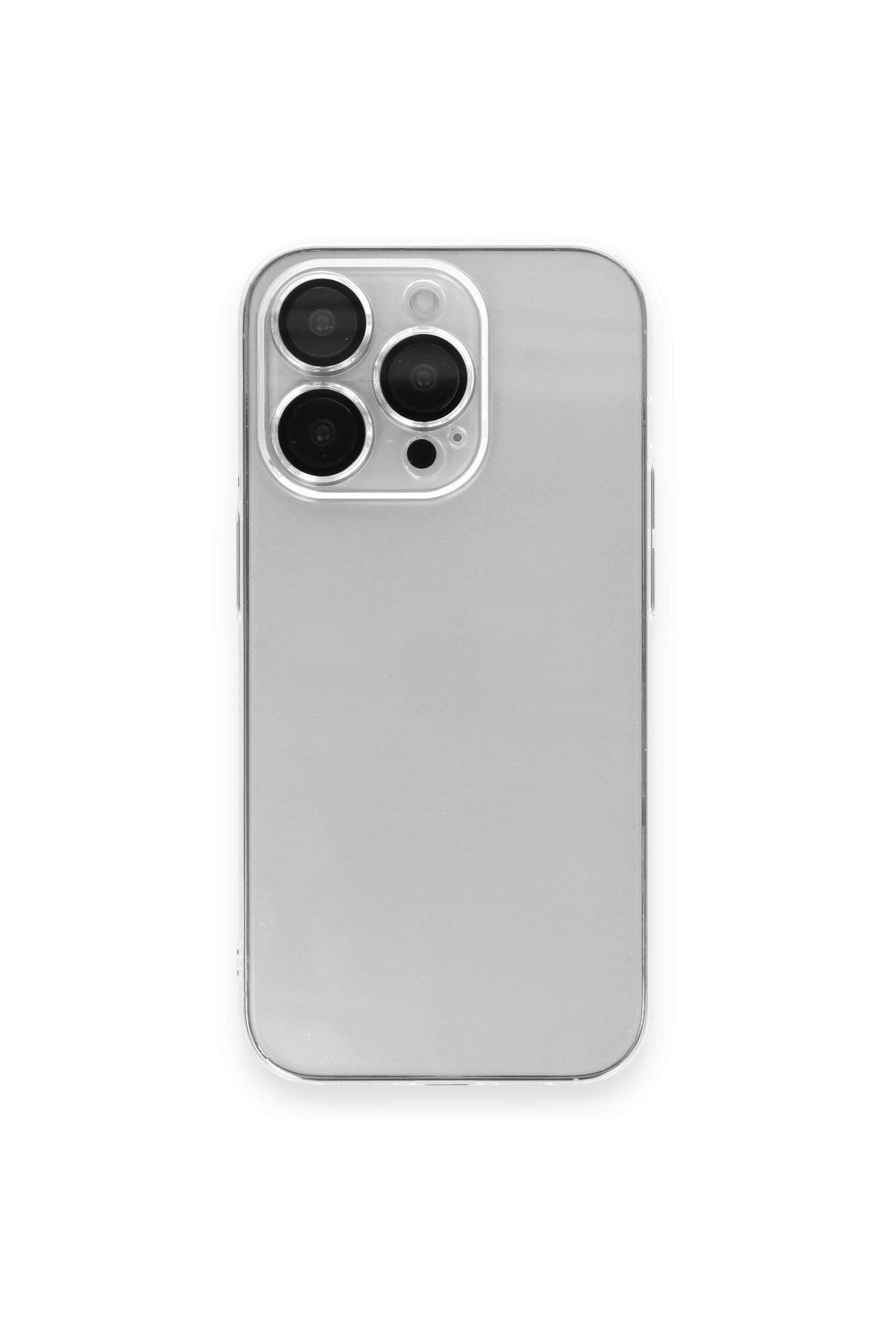 Newface iPhone 14 Pro Kılıf Platin Silikon - Yeşil