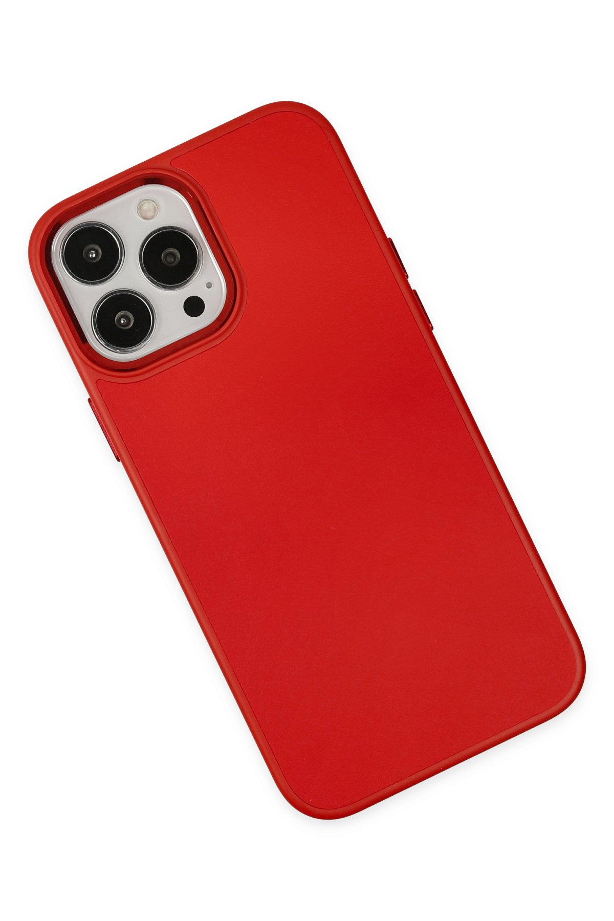 Newface iPhone 14 Pro Metal Kamera Lens - Kırmızı