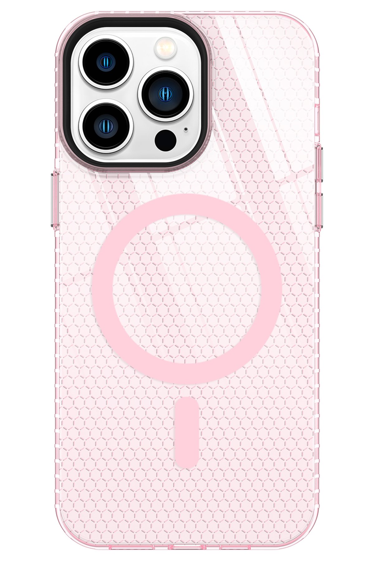 Newface iPhone 14 Pro Kılıf Element Magneticsafe Sert Kapak - Mor