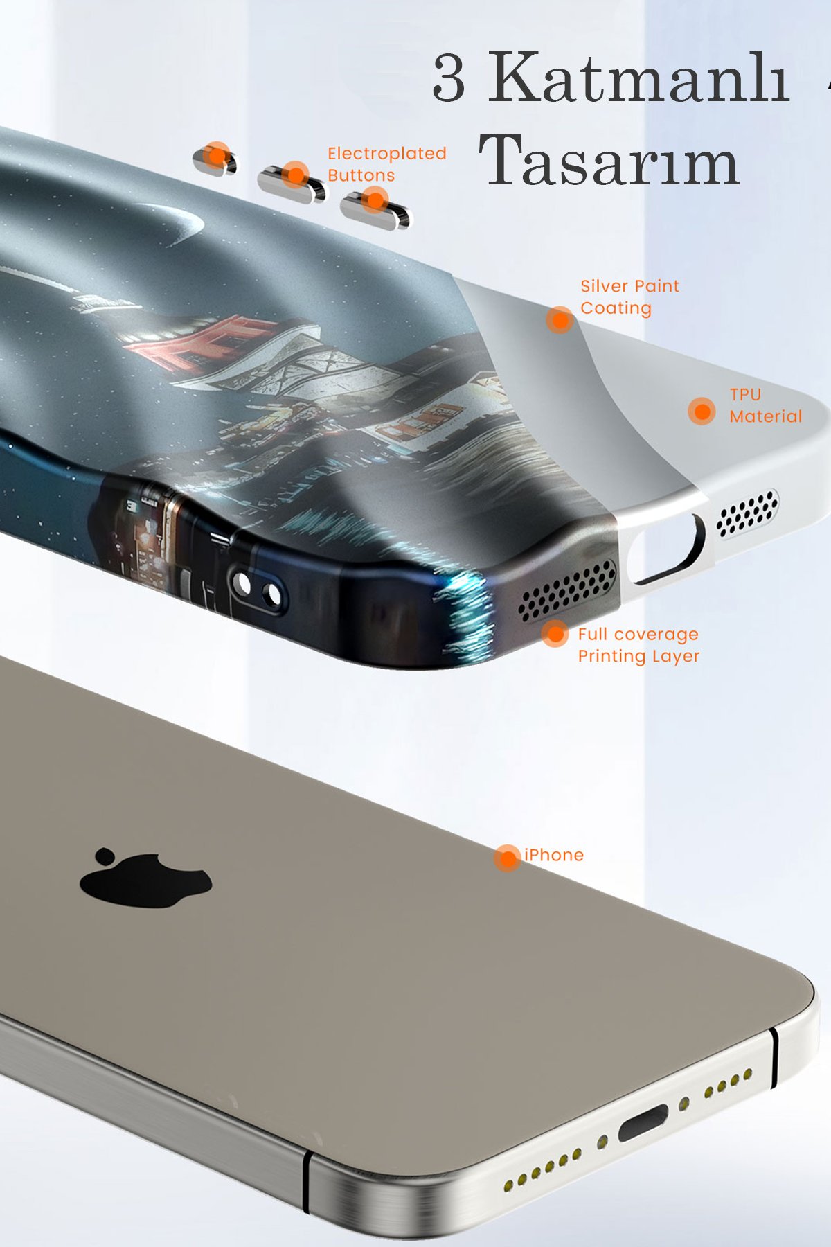 Newface iPhone 14 Pro Kılıf Kronos Magsafe Kapak - Koyu Yeşil