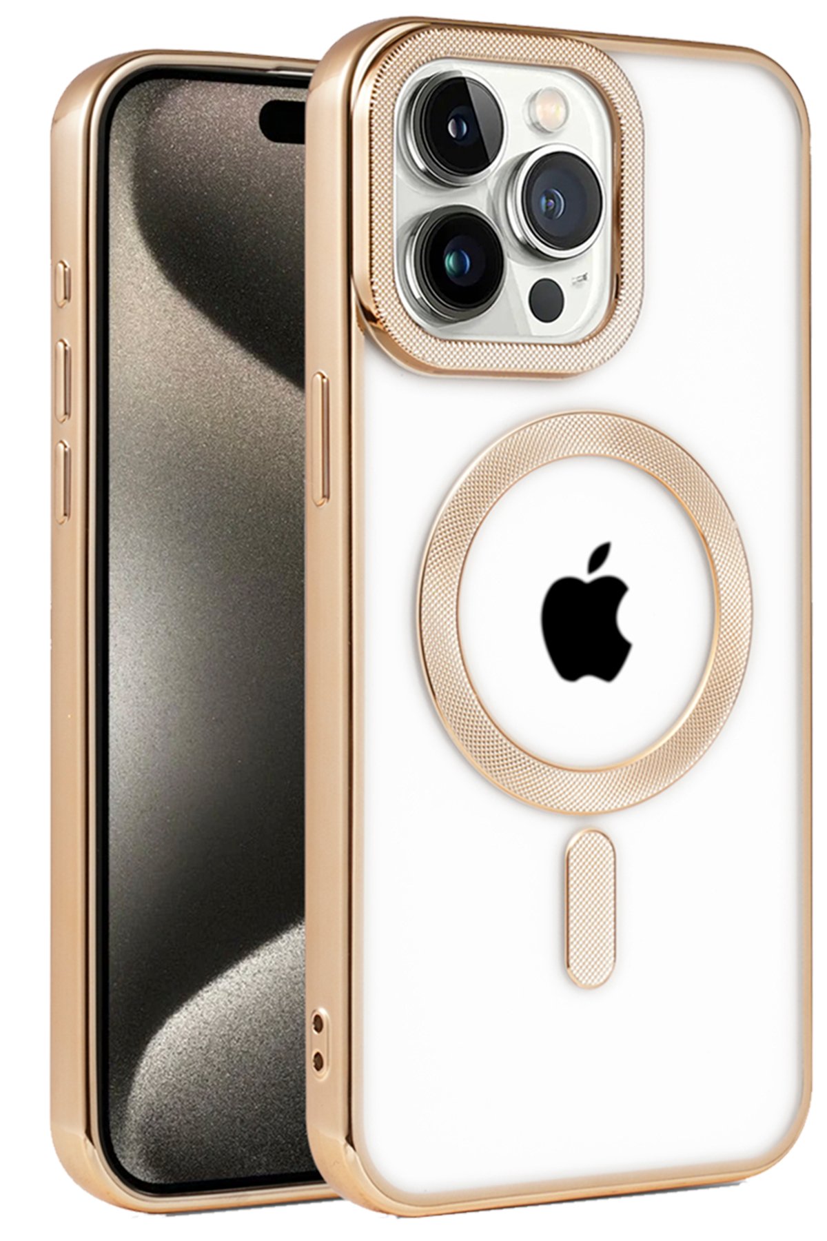 Newface iPhone 14 Pro Bilvis Titan Kamera Lens - Gold