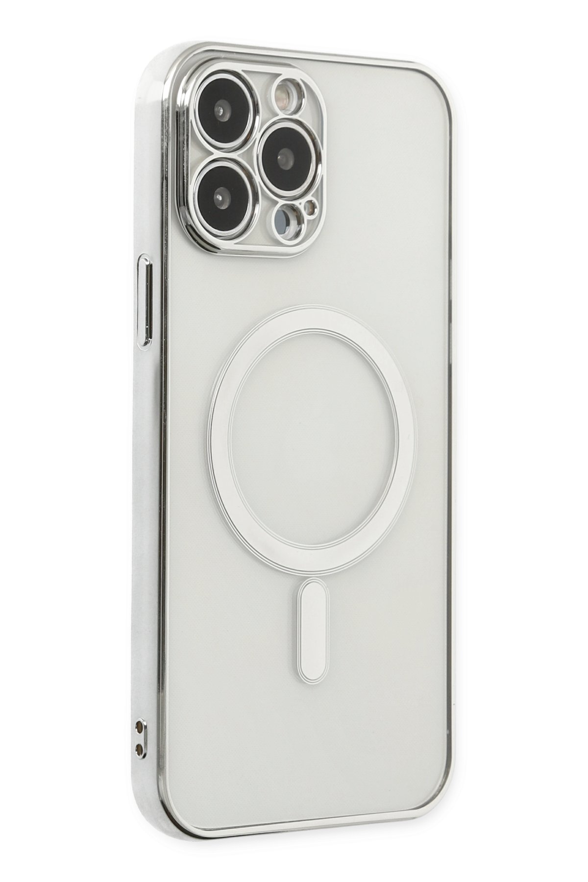 Newface iPhone 14 Pro Kılıf Slot Silikon - Sierra Blue