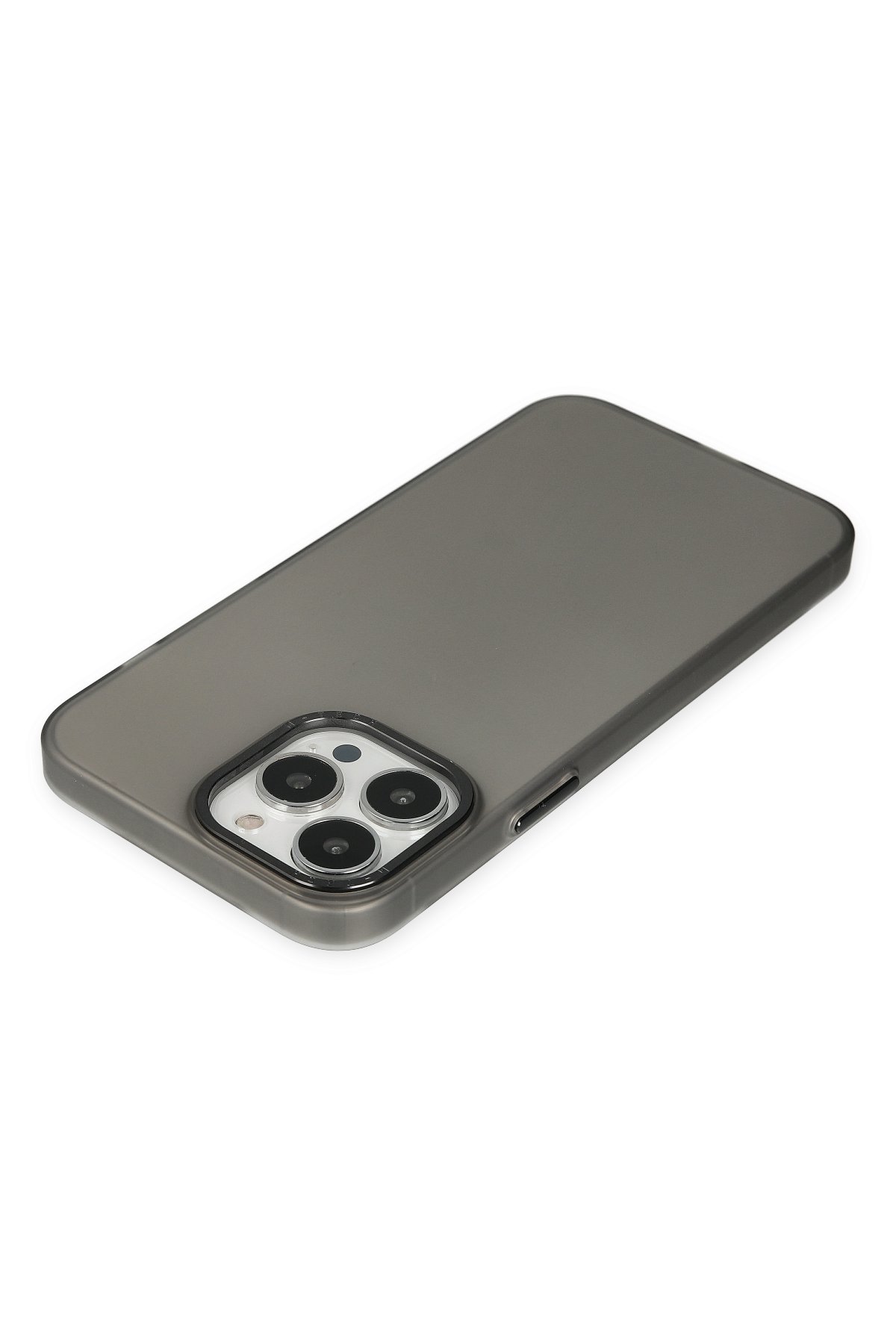 Newface iPhone 14 Pro Kılıf Slot Silikon - Gümüş