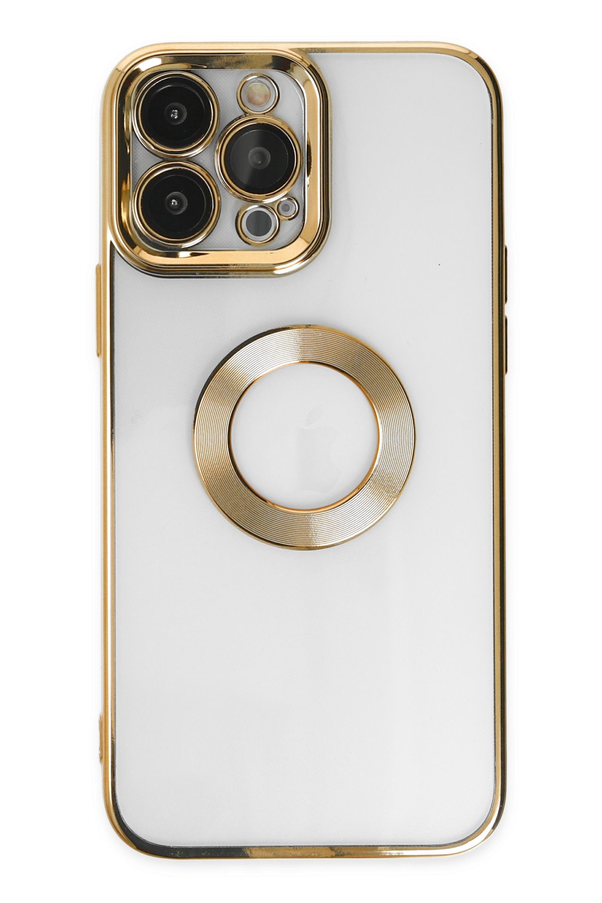 Newface iPhone 14 Pro Renkli Kamera Lens Koruma Cam - Yeşil-Sarı