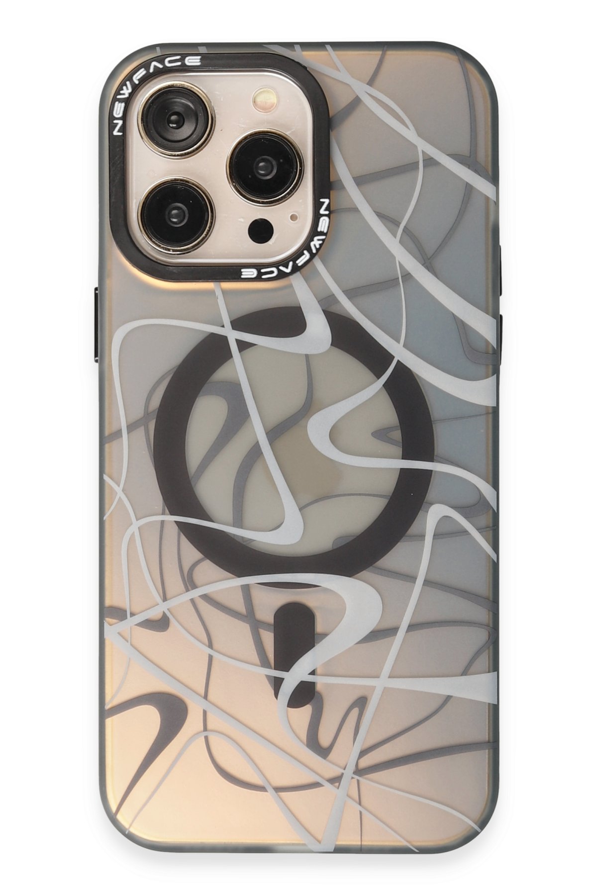 Newface iPhone 14 Pro Kılıf Estoril Desenli Kapak - Estoril - 5