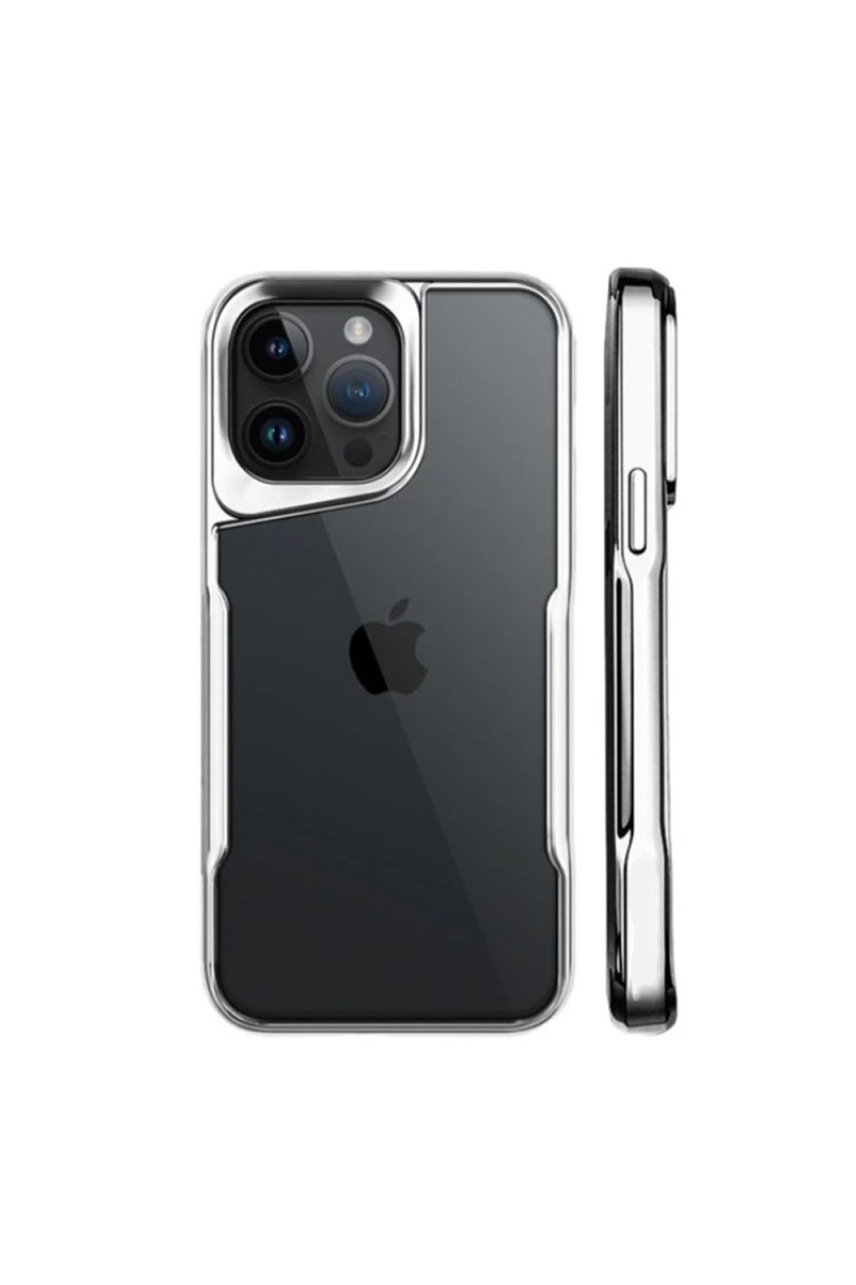 Newface iPhone 14 Pro Max Kılıf Slot Silikon - Mor