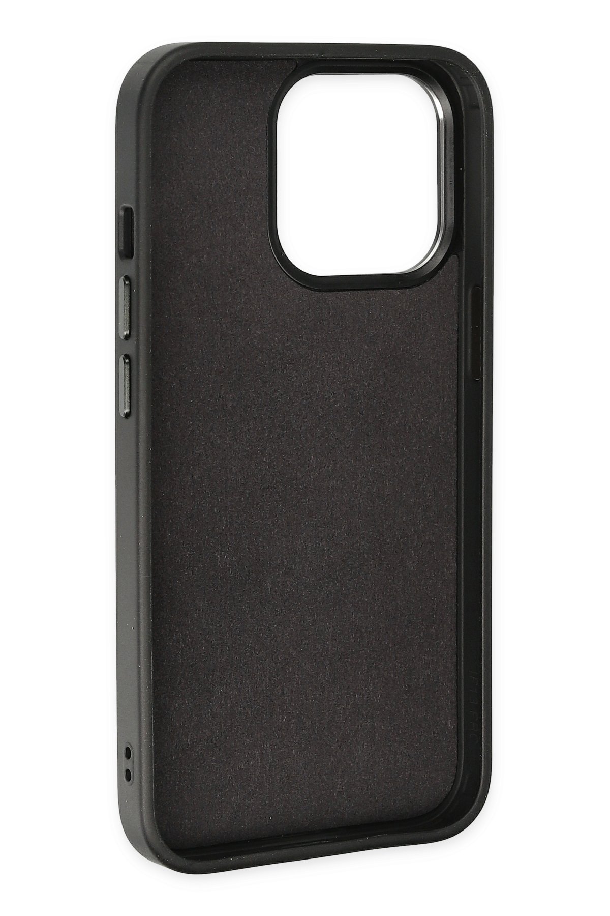 Newface iPhone 14 Pro Max Kılıf Magneticsafe Lazer Silikon - Mor