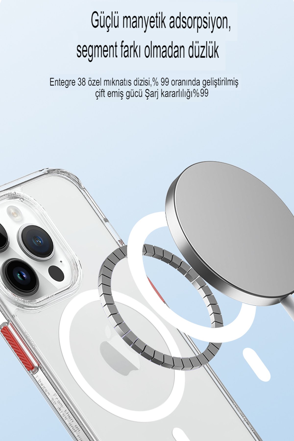 Joko iPhone 14 Pro Max Vito Magsafe Kapak - Derin Mor