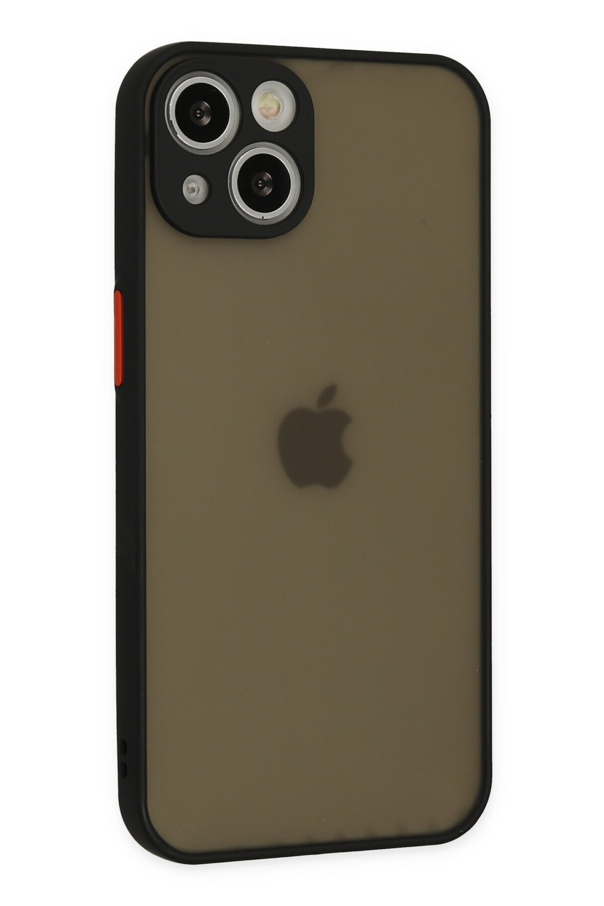 Newface iPhone 15 Kılıf Slot Silikon - Kırmızı