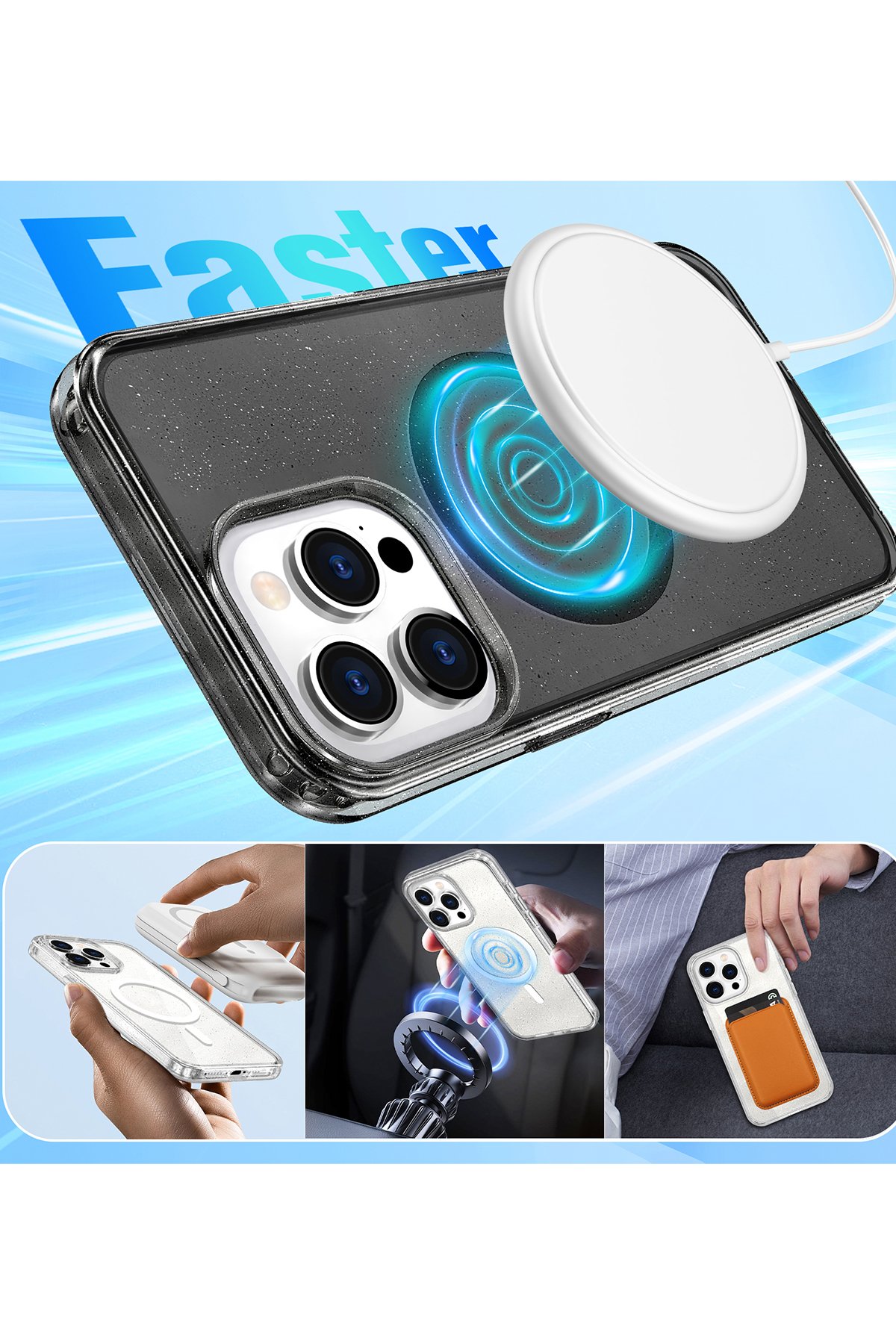 Newface iPhone 15 Pro Kılıf Optimum Silikon - Krem