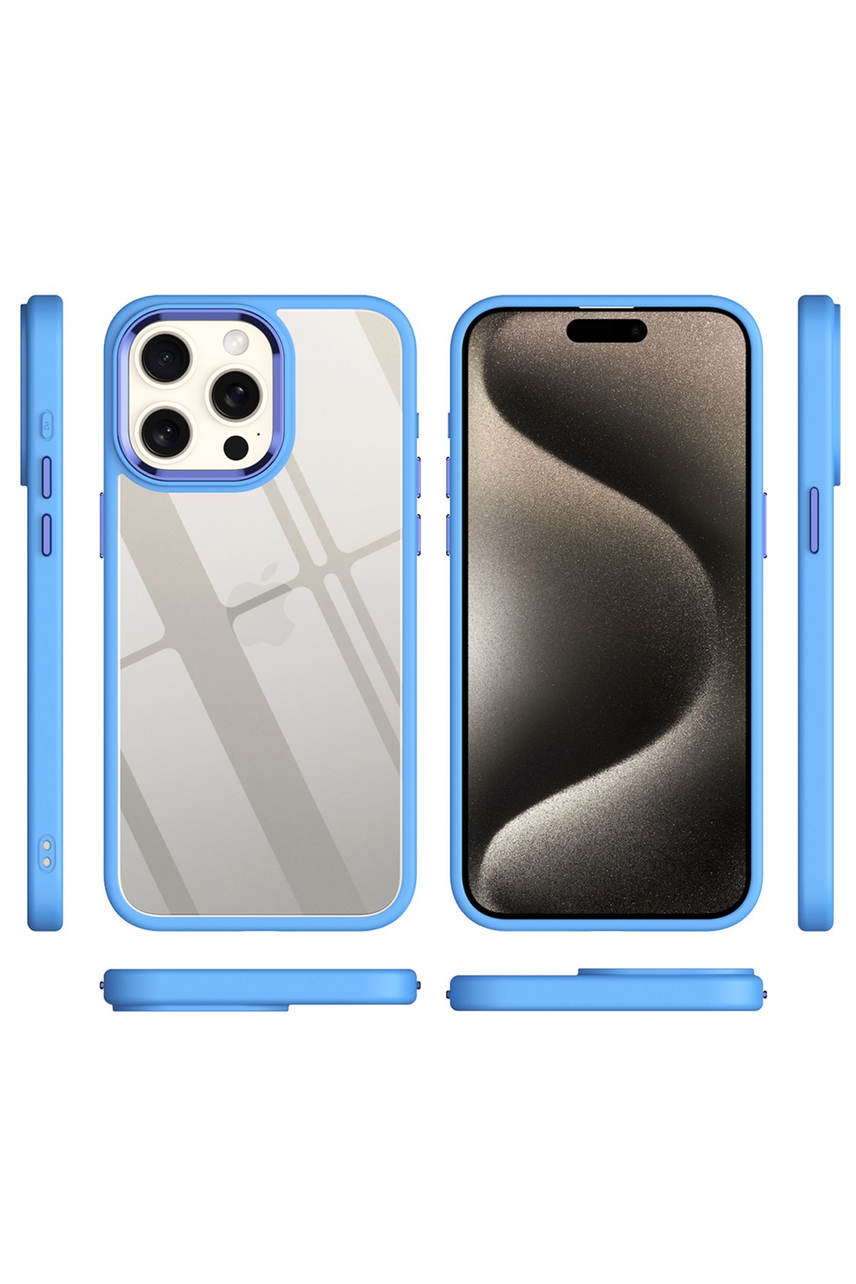Newface iPhone 15 Pro Kılıf Troy Magsafe Kapak - Siyah